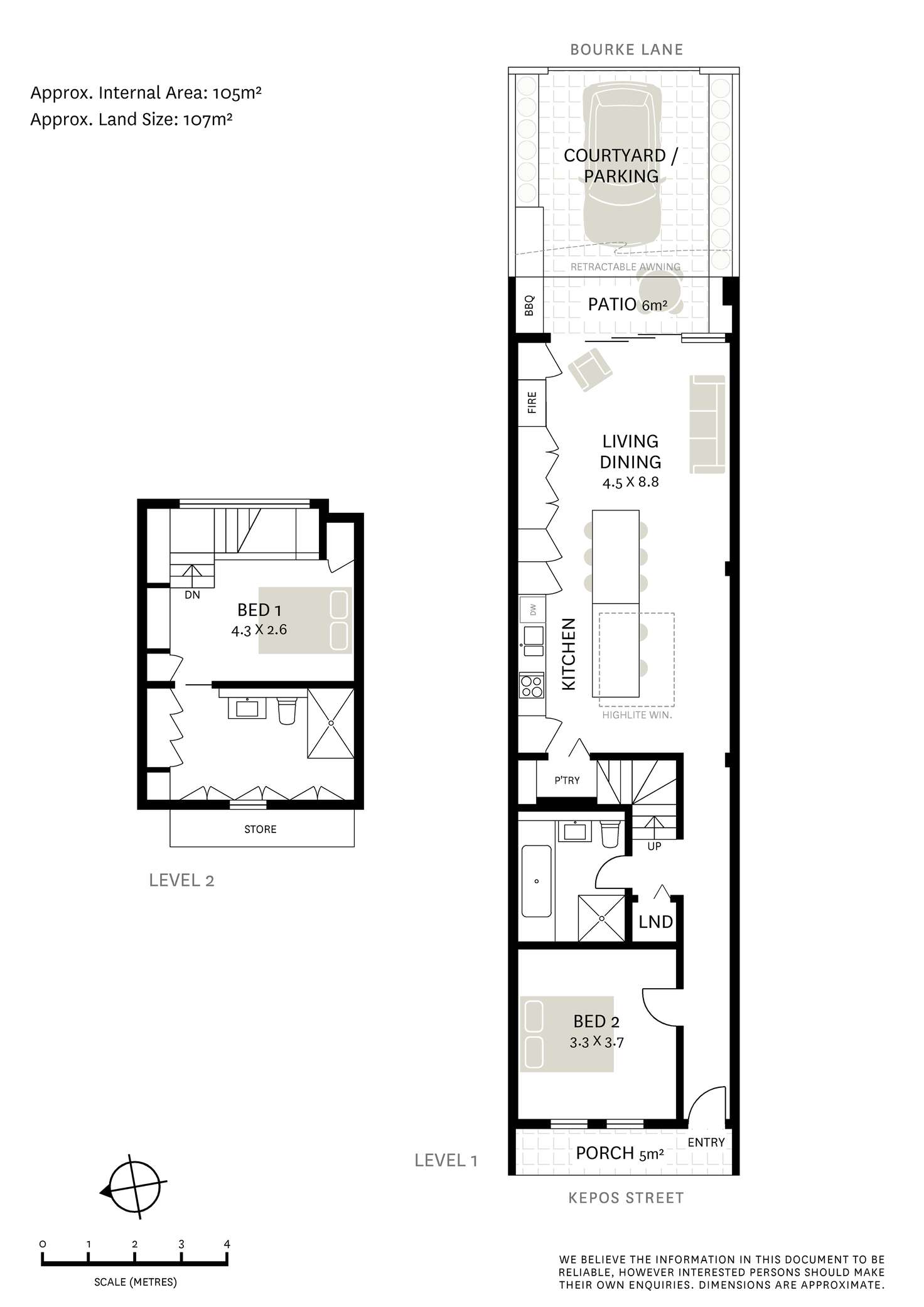 Floorplan of Homely house listing, 90 Kepos Street, Redfern NSW 2016