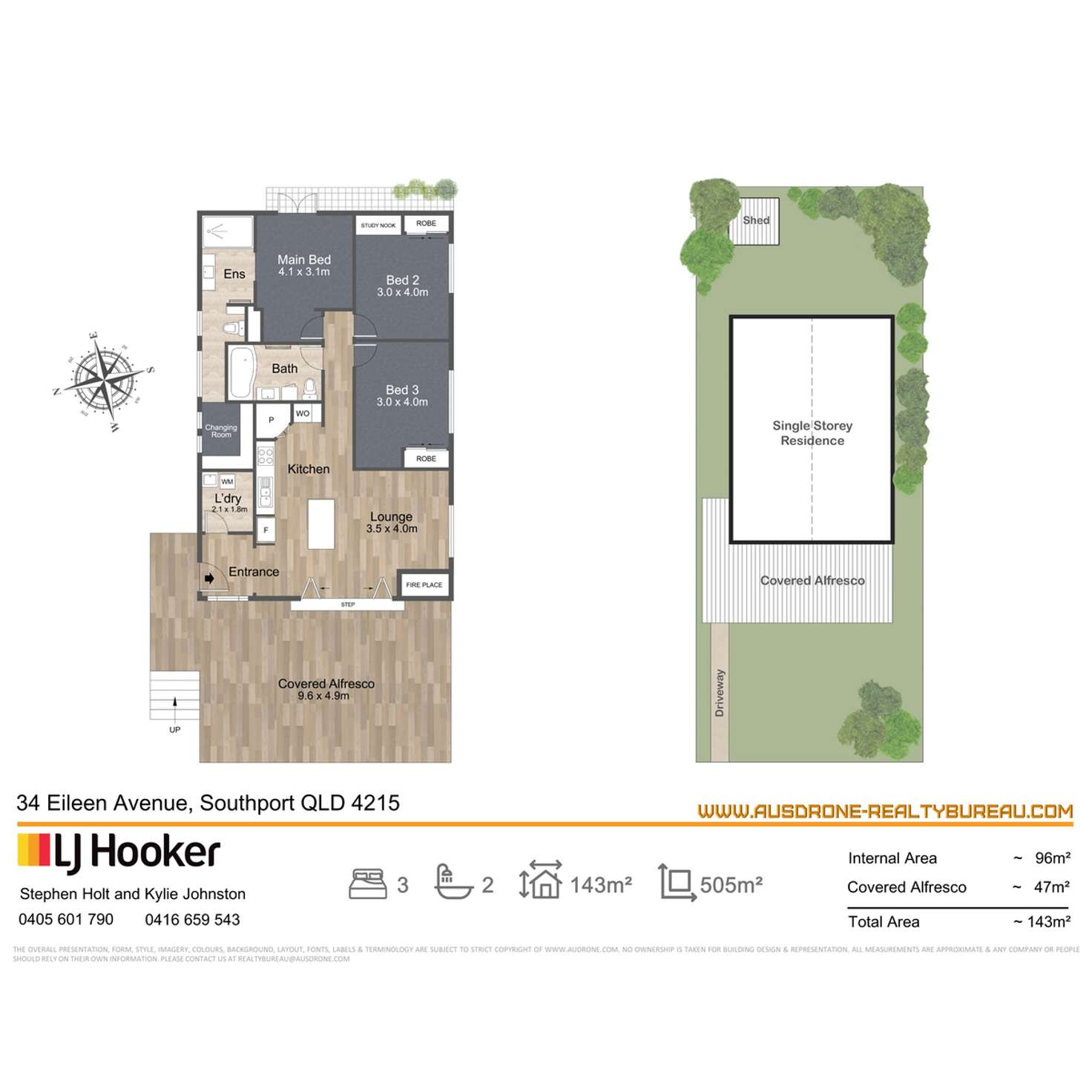 Floorplan of Homely house listing, 34 Eileen Avenue, Southport QLD 4215