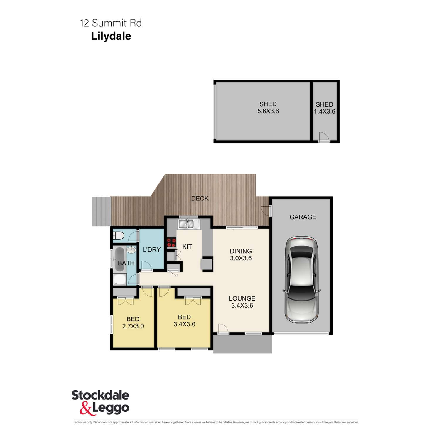 Floorplan of Homely house listing, 12 Summit Road, Lilydale VIC 3140