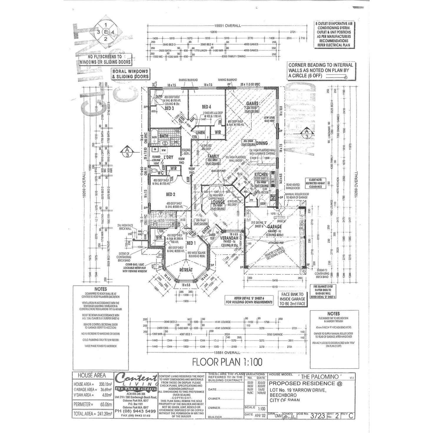 Floorplan of Homely house listing, 38 Yarrow Drive, Bennett Springs WA 6063