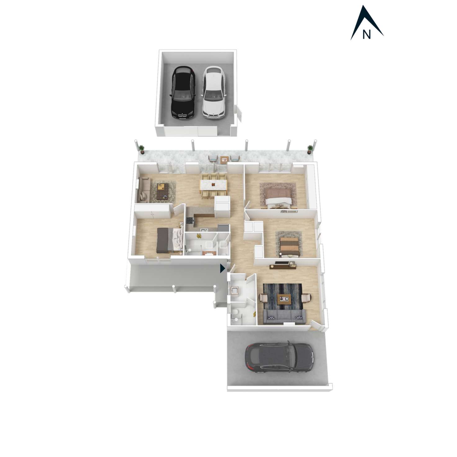 Floorplan of Homely house listing, 7 Orchid Avenue, Capel Sound VIC 3940