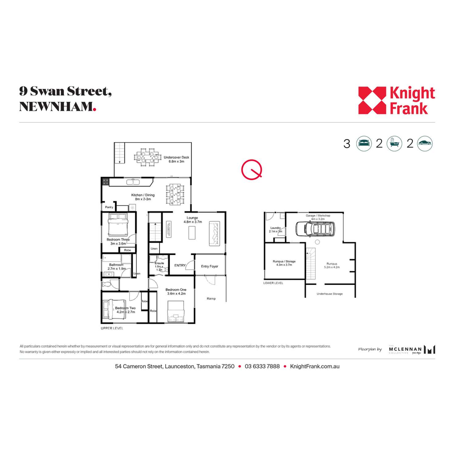 Floorplan of Homely house listing, 9 Swan Street, Newnham TAS 7248