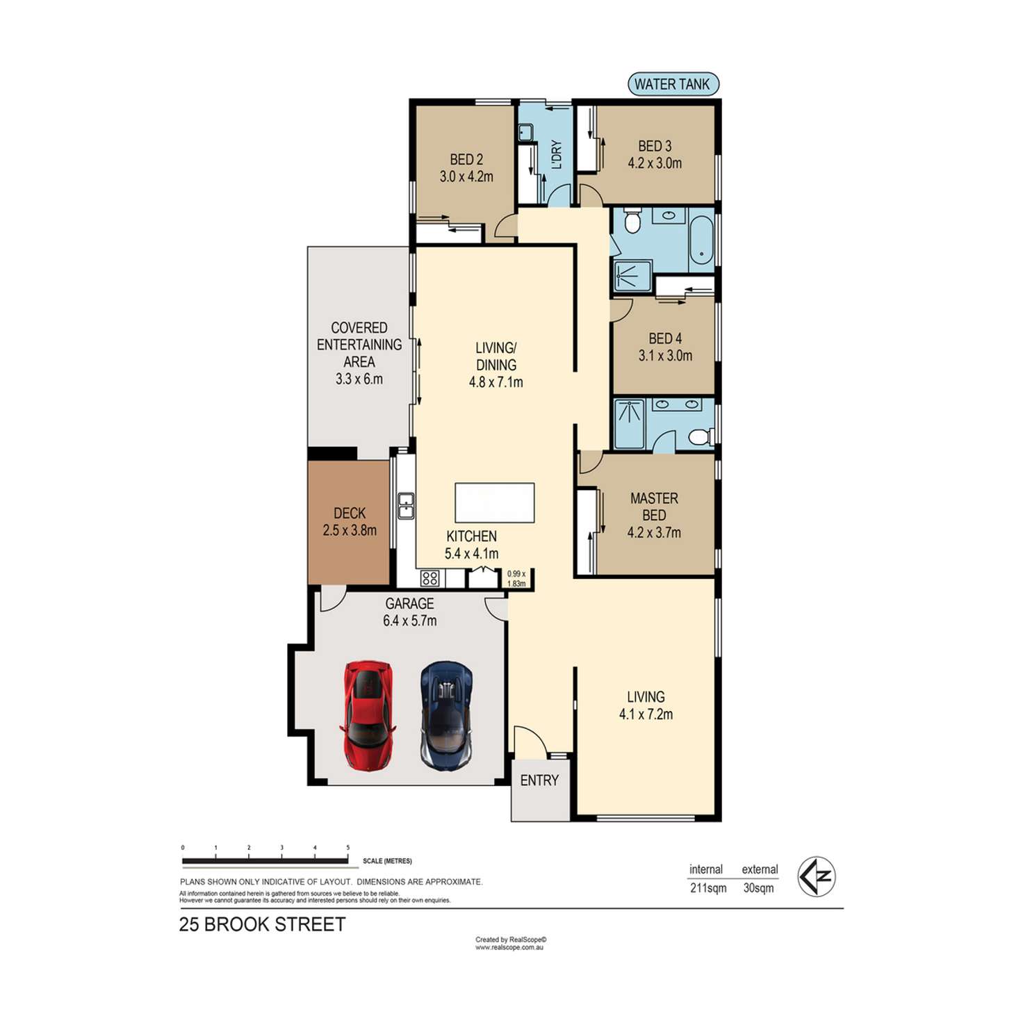 Floorplan of Homely house listing, 25 Brook Street, Wakerley QLD 4154