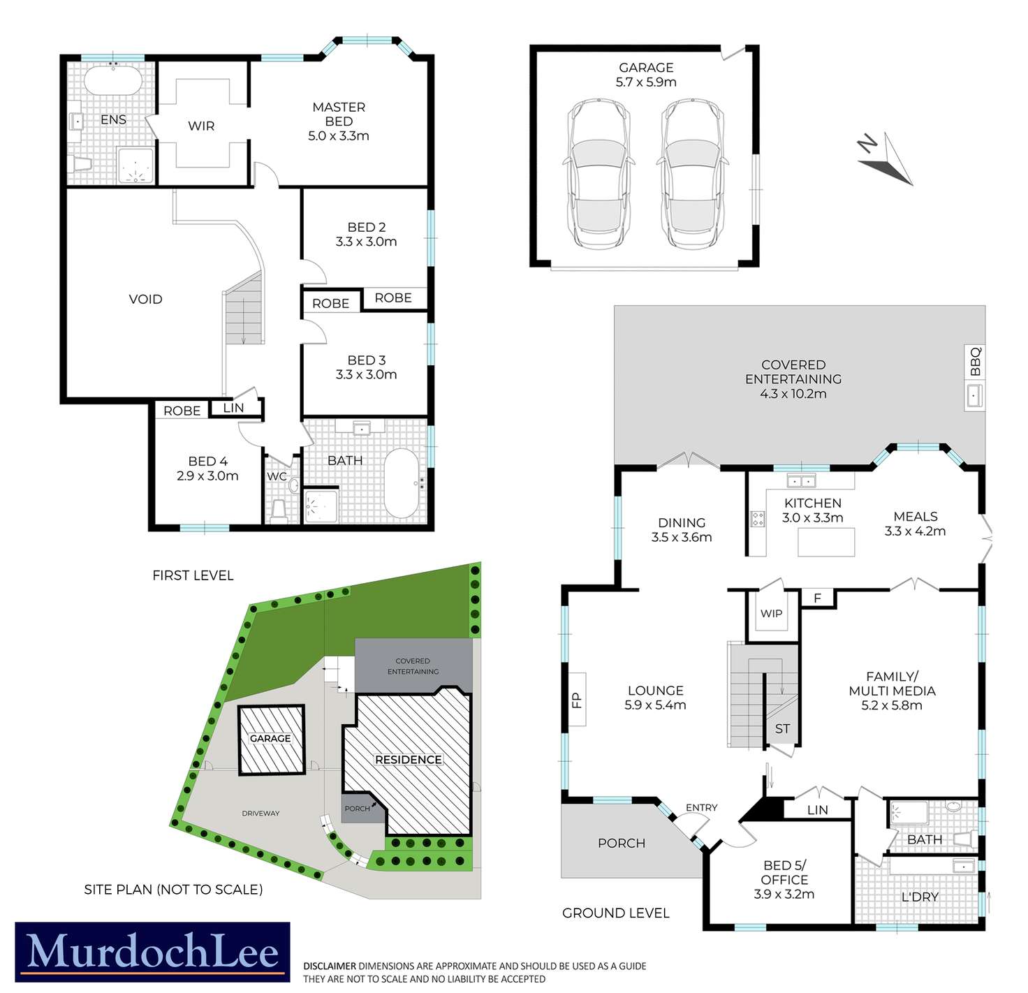 Floorplan of Homely house listing, 18 Belltree Crescent, Castle Hill NSW 2154