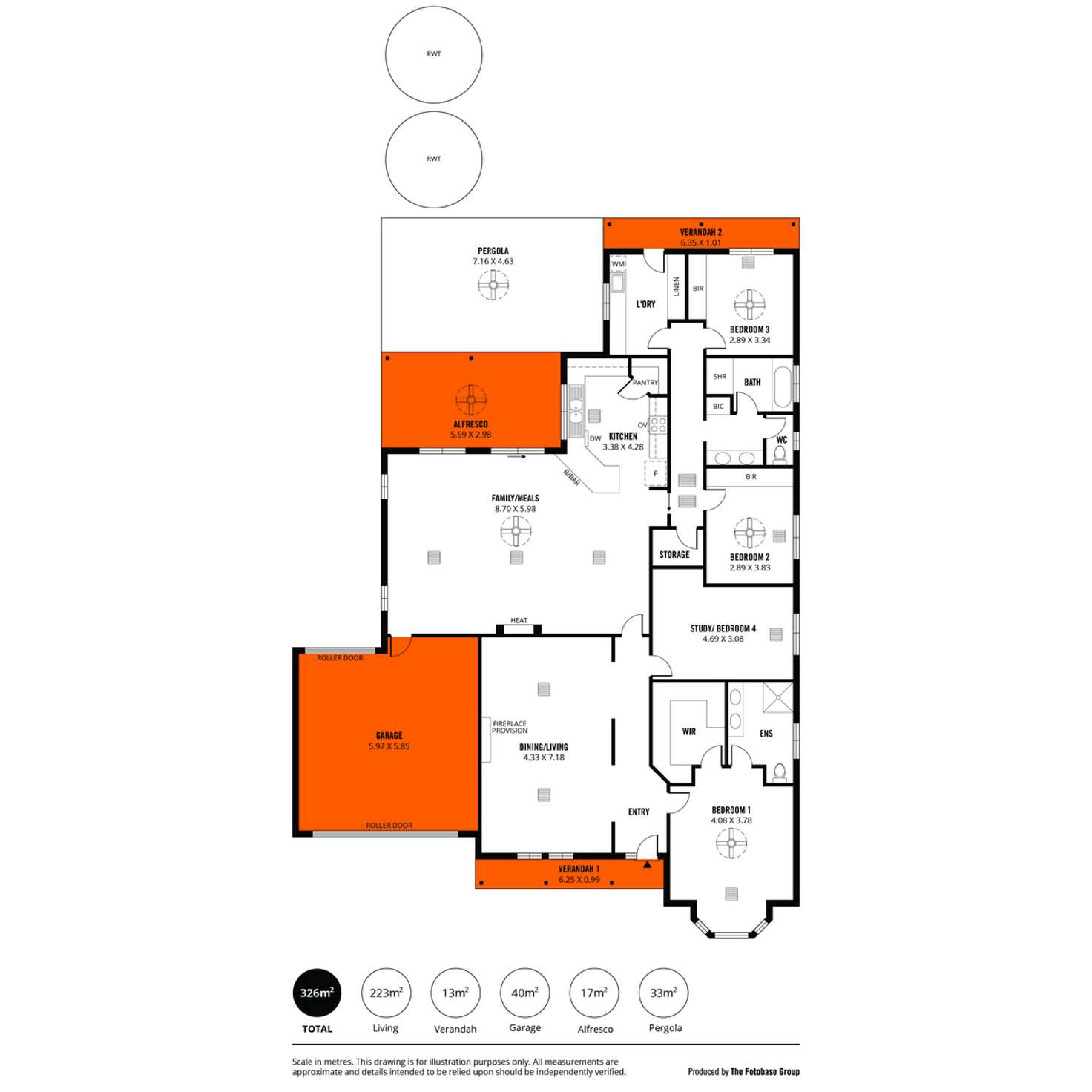 Floorplan of Homely house listing, 12 Osborn Avenue, Beulah Park SA 5067