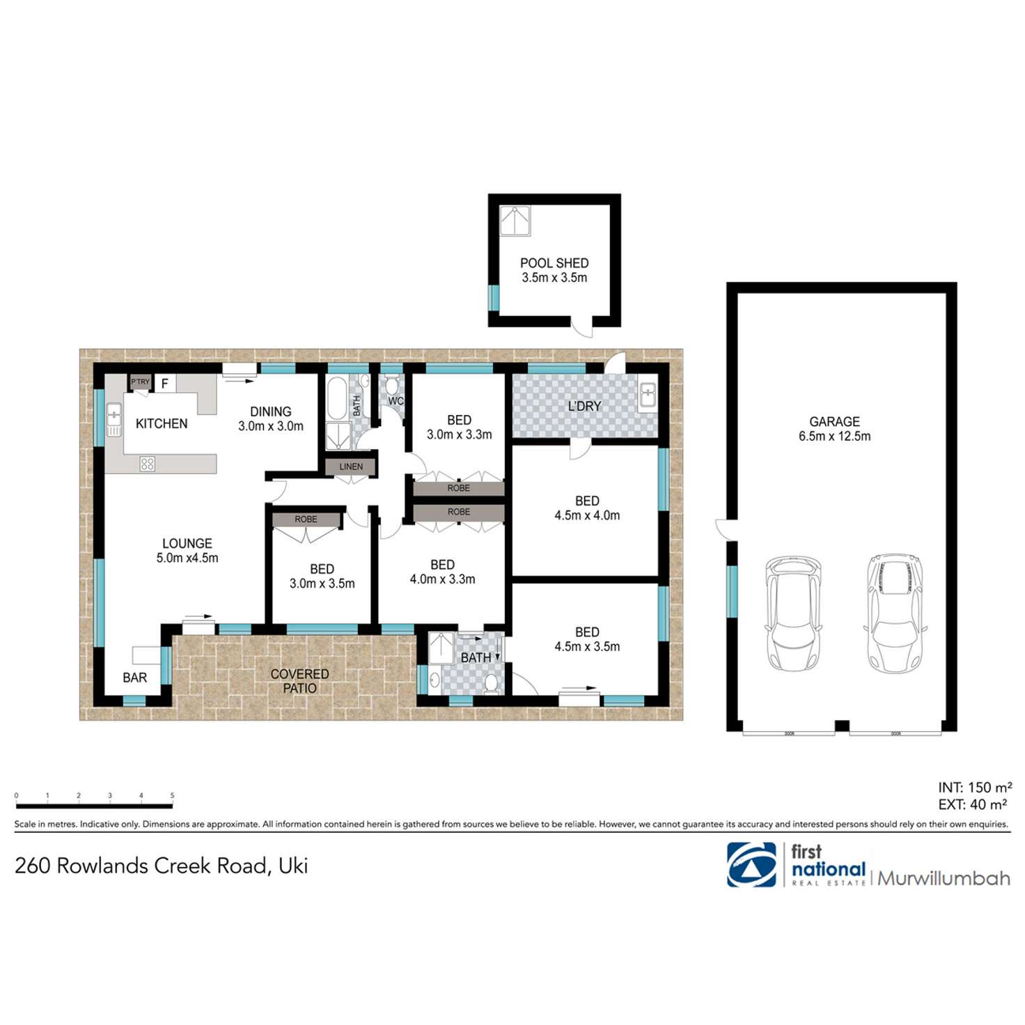 Floorplan of Homely acreageSemiRural listing, 260 Rowlands Creek Road, Rowlands Creek NSW 2484