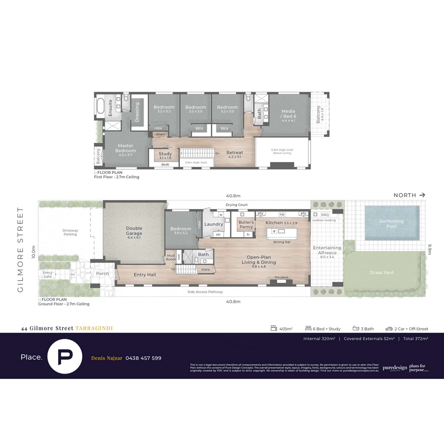 Floorplan of Homely house listing, 44 Gilmore Street, Tarragindi QLD 4121