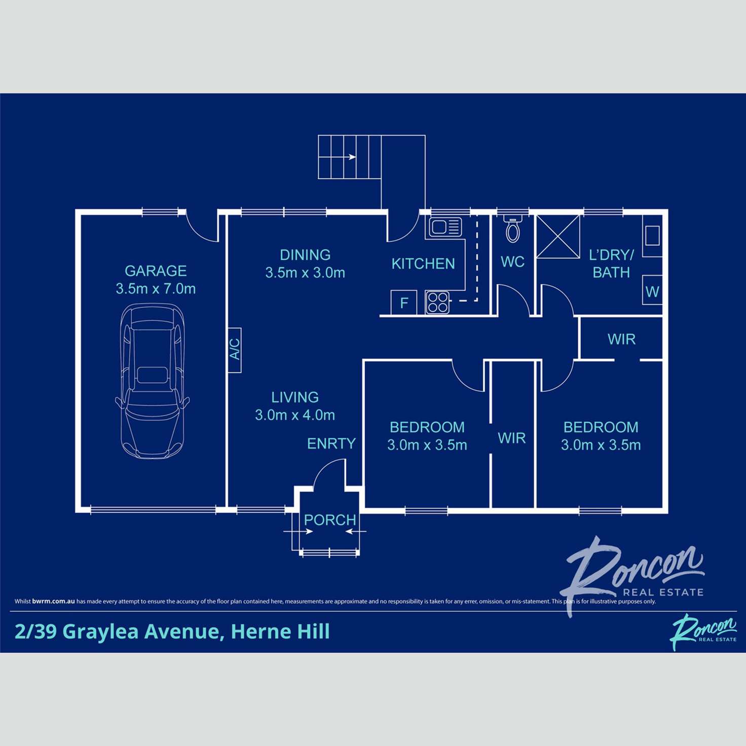 Floorplan of Homely house listing, 2/39 Graylea Avenue, Herne Hill VIC 3218