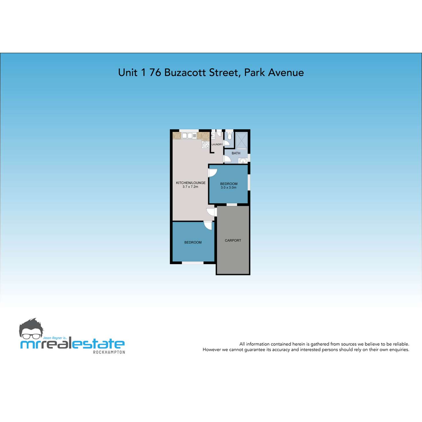 Floorplan of Homely blockOfUnits listing, 76 Buzacott Street, Park Avenue QLD 4701