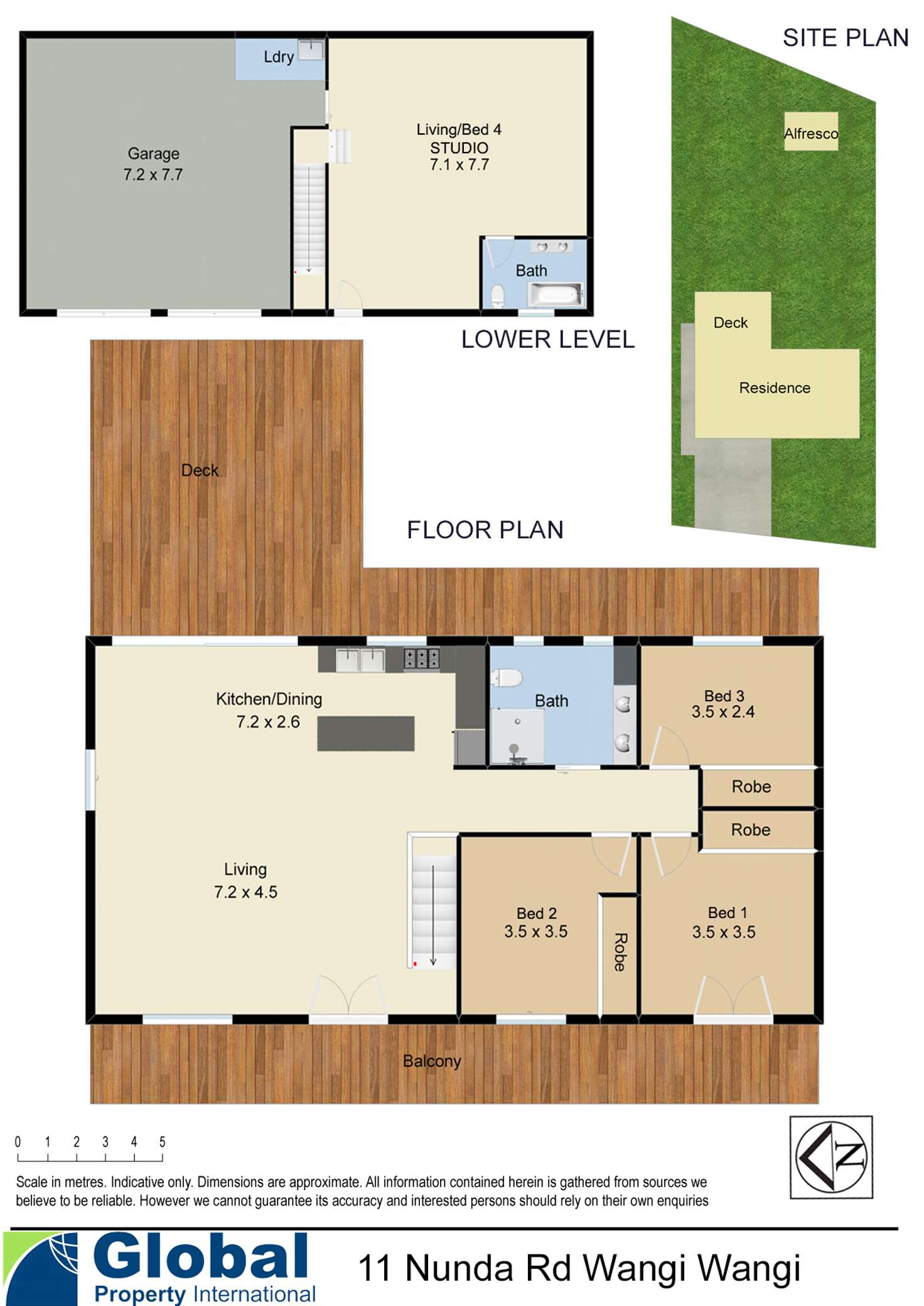 Floorplan of Homely house listing, 11 Nunda Road, Wangi Wangi NSW 2267