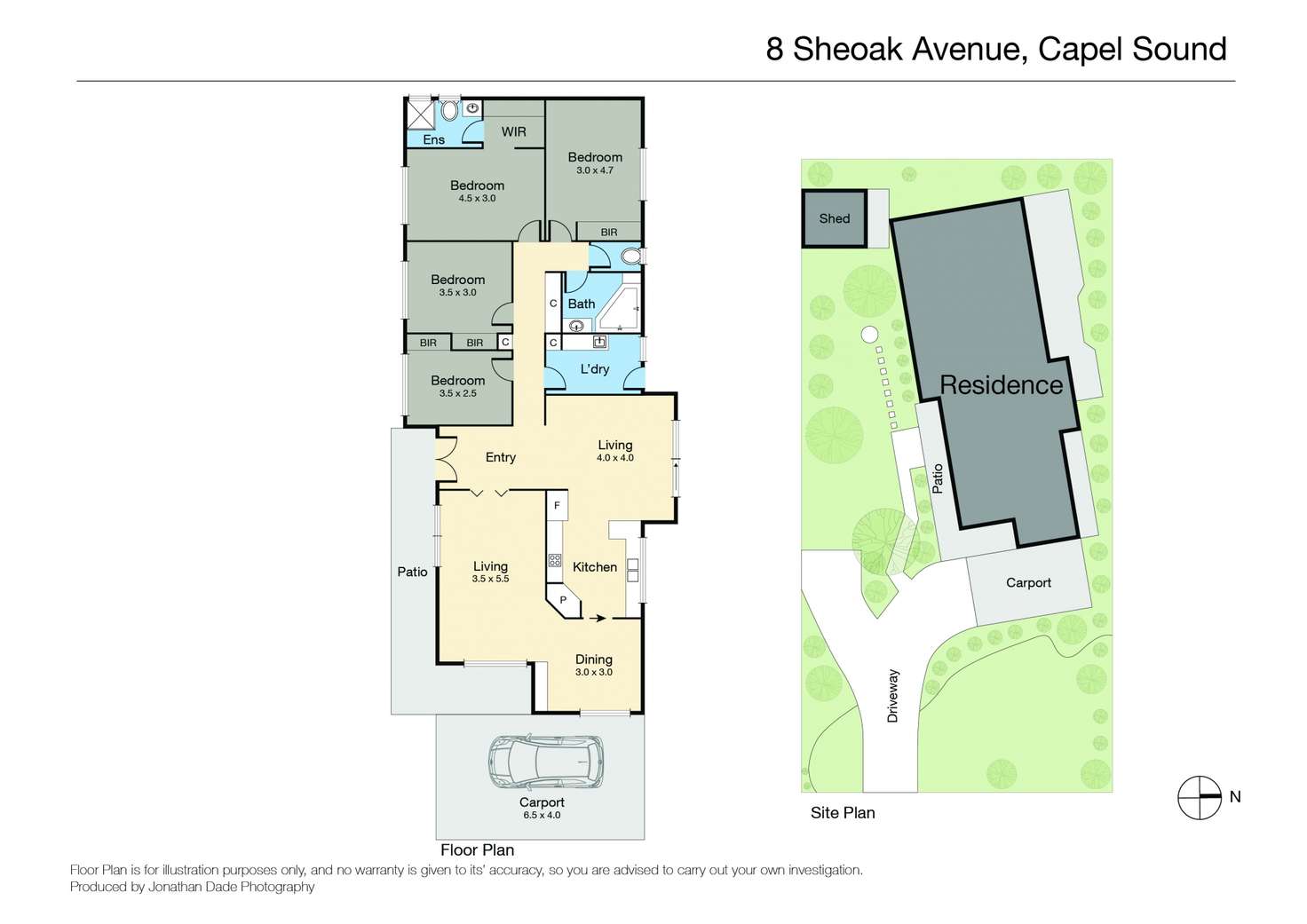 Floorplan of Homely house listing, 8 Sheoak Avenue, Capel Sound VIC 3940