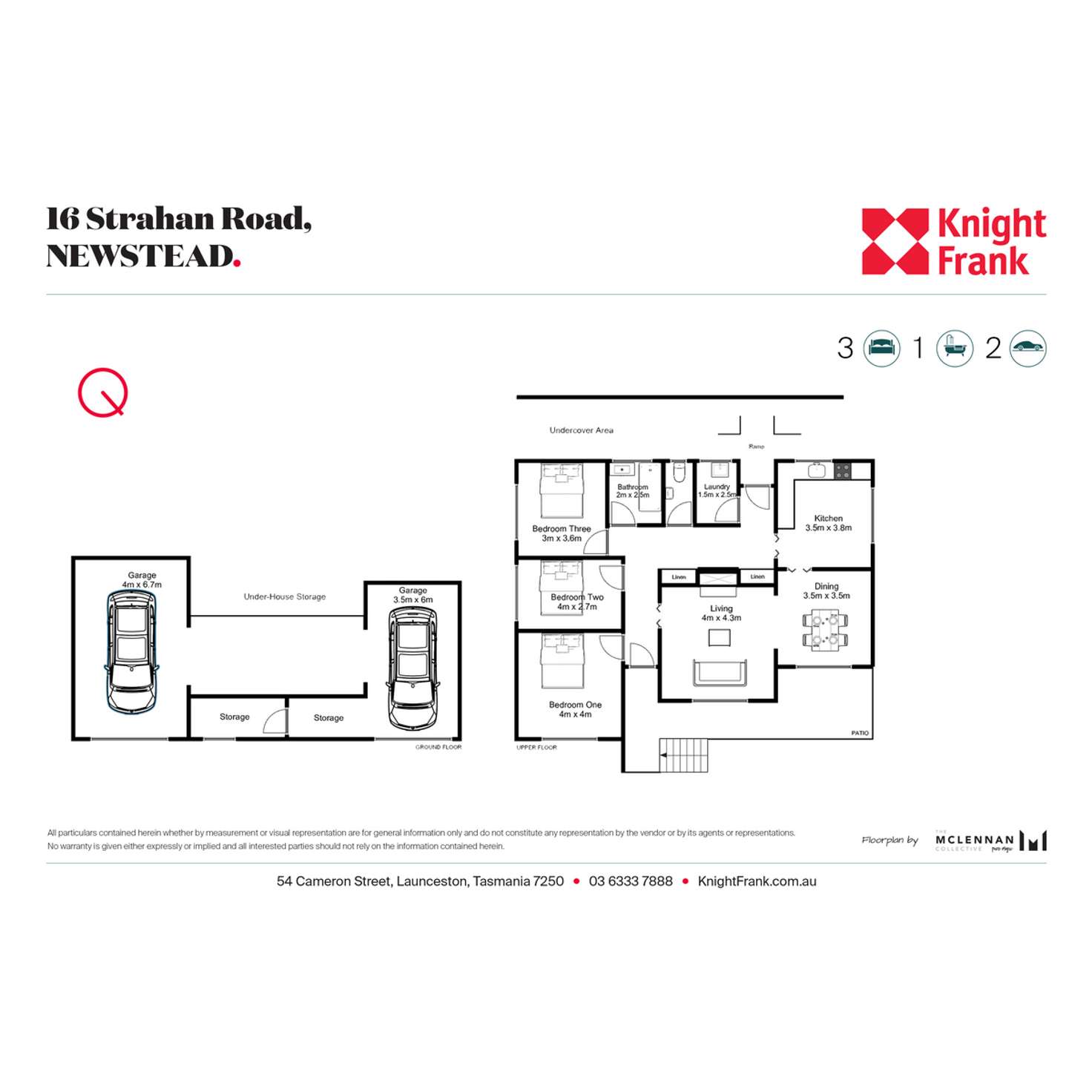 Floorplan of Homely house listing, 16 Strahan Road, Newstead TAS 7250