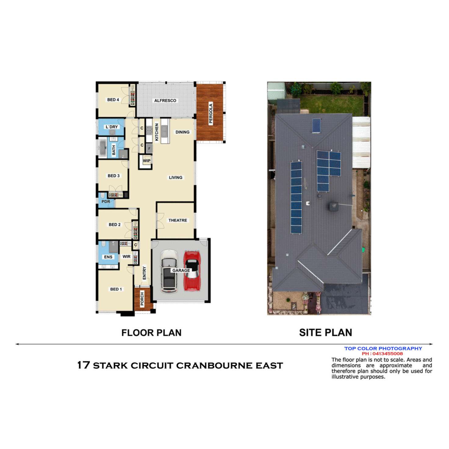 Floorplan of Homely house listing, 17 Stark Circuit, Cranbourne East VIC 3977