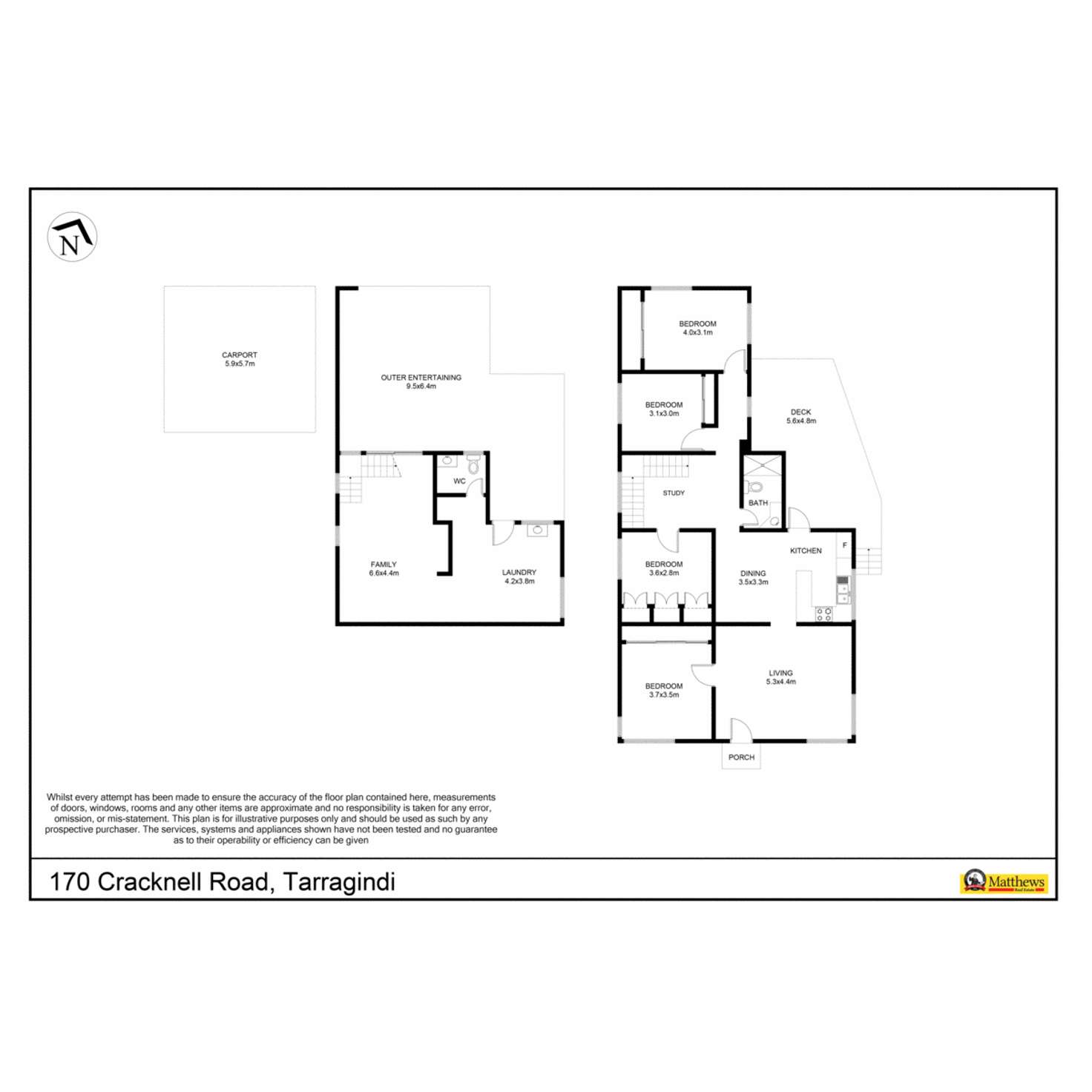 Floorplan of Homely house listing, 170 Cracknell Road, Tarragindi QLD 4121