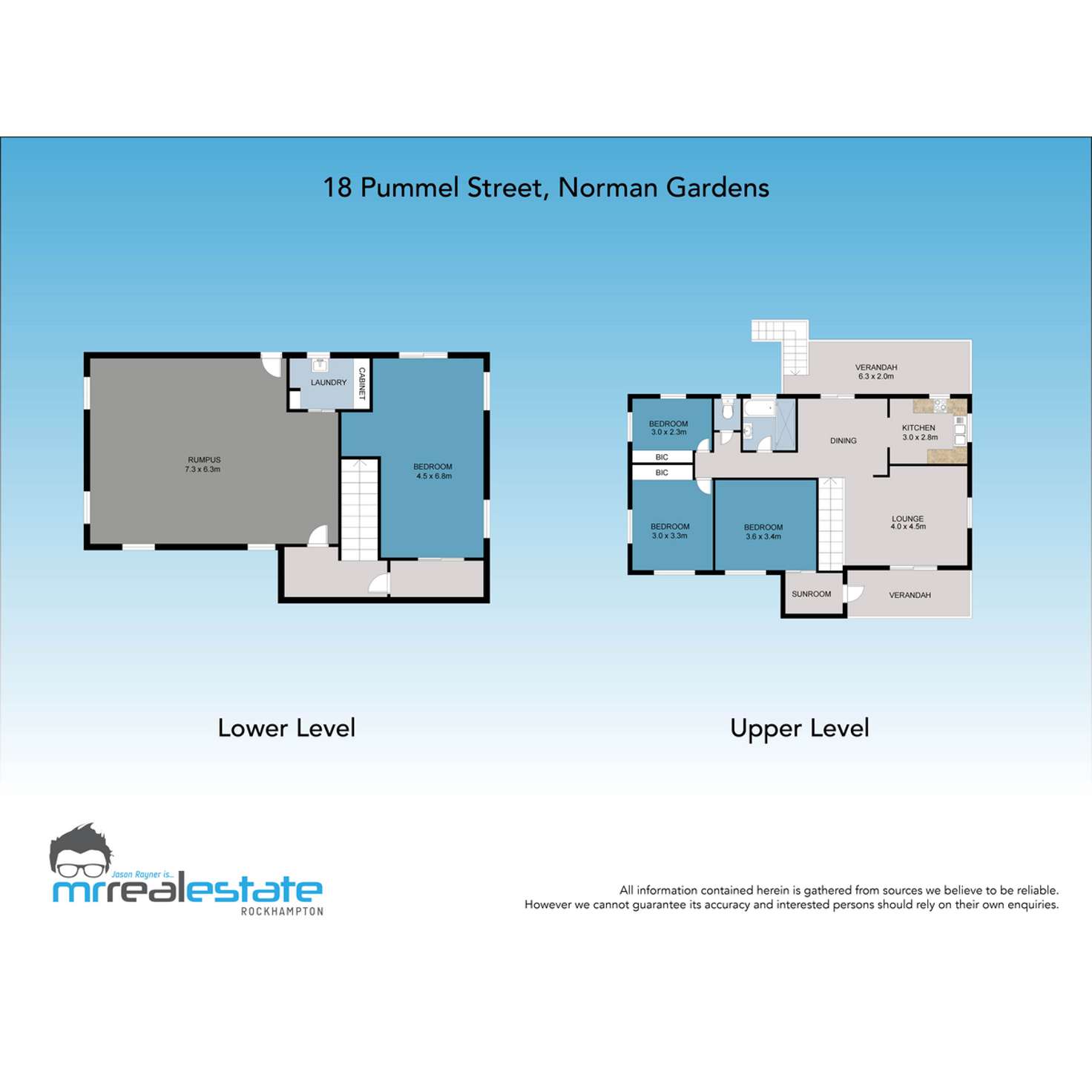 Floorplan of Homely house listing, 18 Pummell Street, Norman Gardens QLD 4701