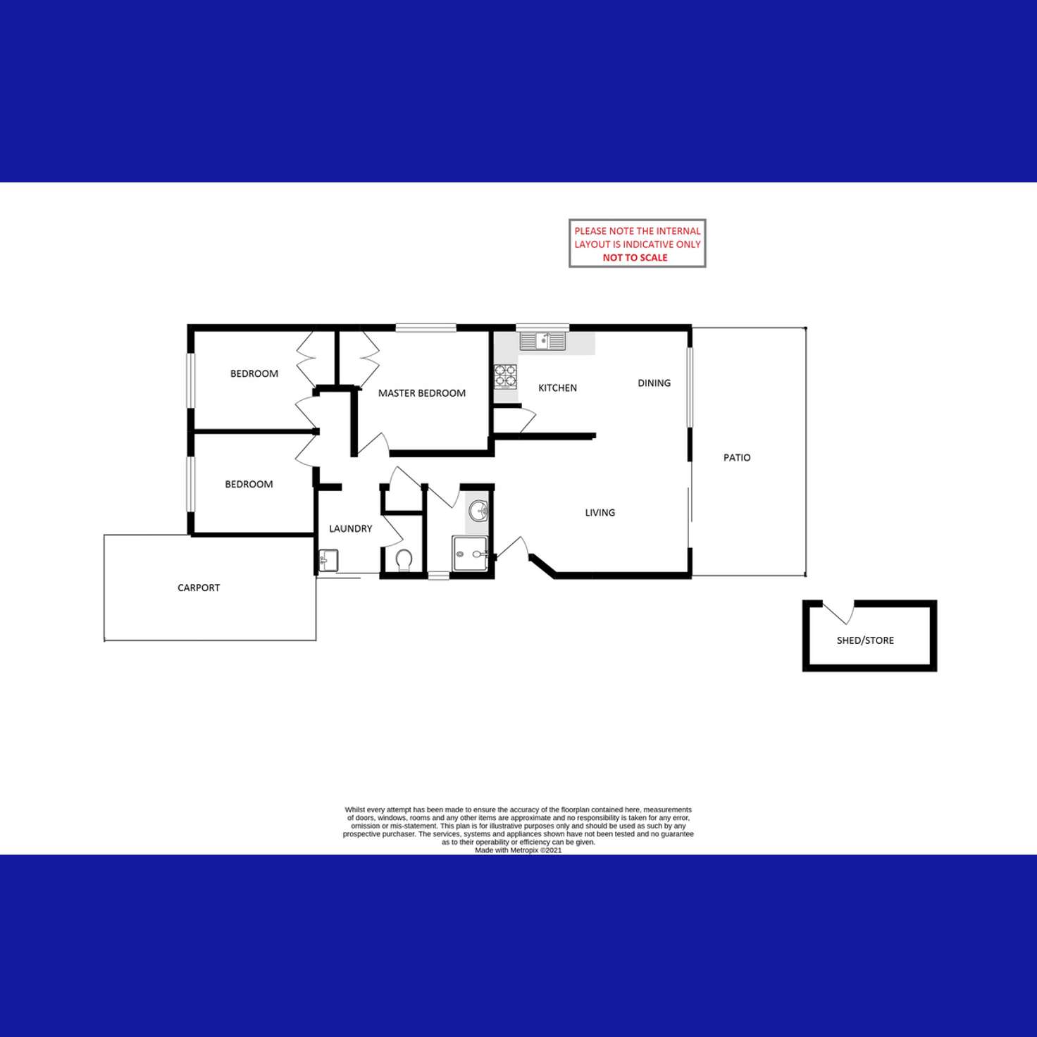 Floorplan of Homely villa listing, 229E Ferndale Crescent, Ferndale WA 6148