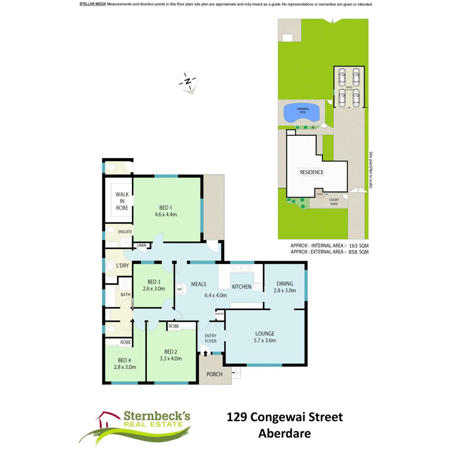 Floorplan of Homely house listing, 129 Congewai Street, Aberdare NSW 2325