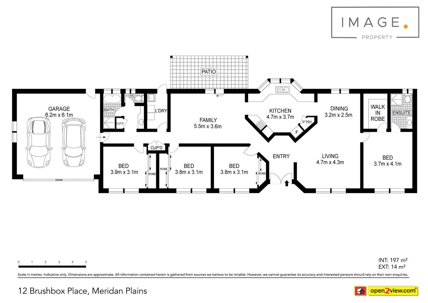Floorplan of Homely house listing, 12 Brushbox Place, Meridan Plains QLD 4551