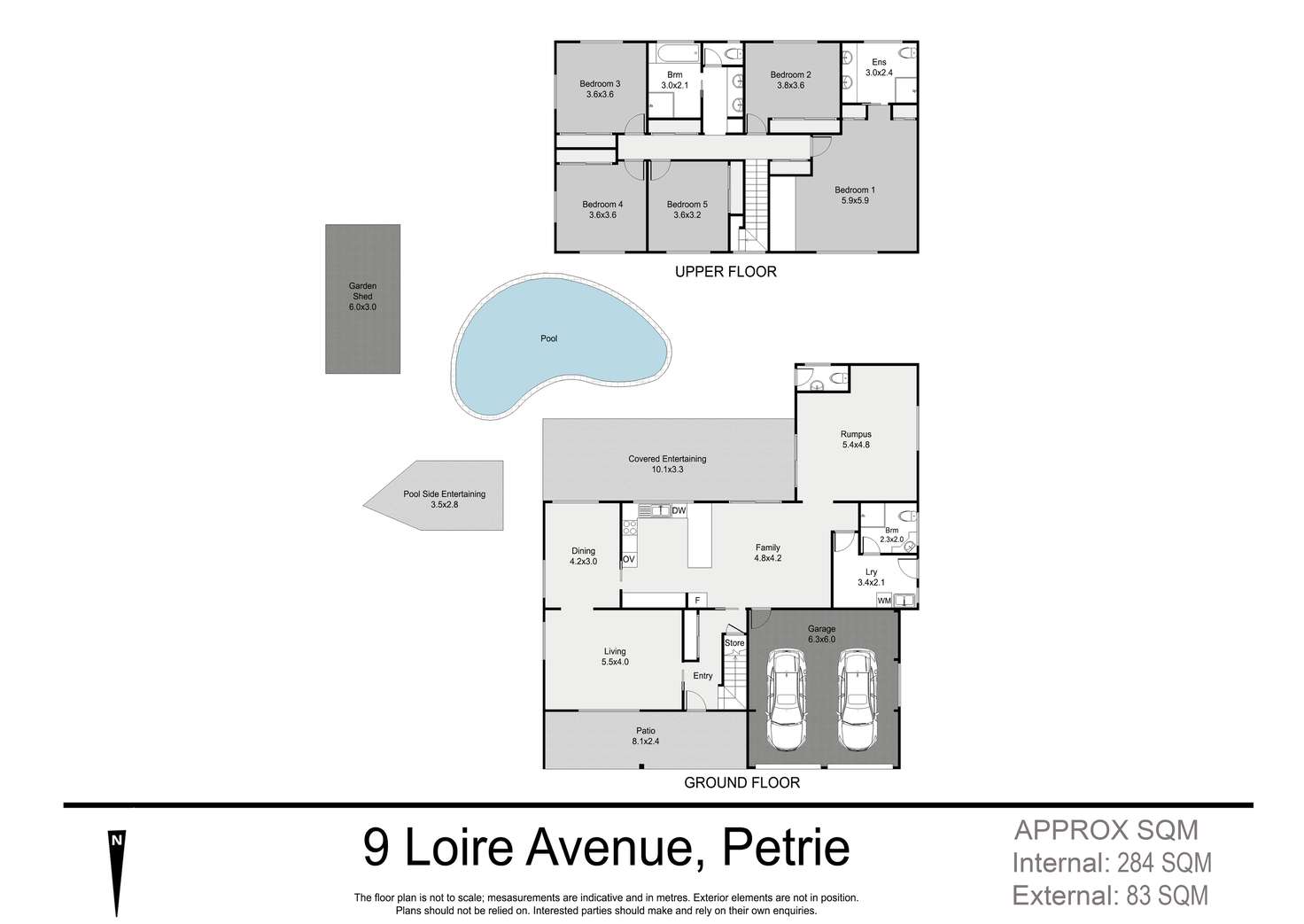 Floorplan of Homely house listing, 9 Loire Avenue, Petrie QLD 4502