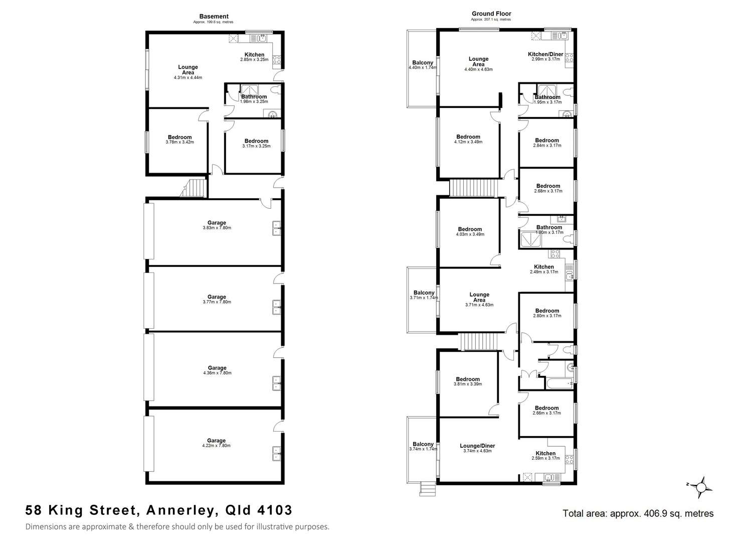 Floorplan of Homely blockOfUnits listing, 58 King Street, Annerley QLD 4103