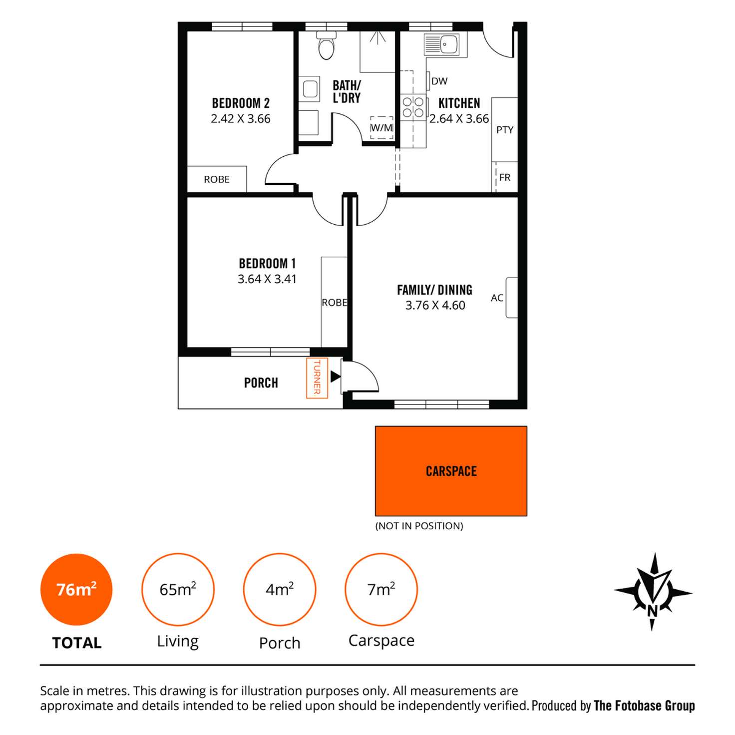 Floorplan of Homely unit listing, 5/29 Gordon Road, Clarence Park SA 5034