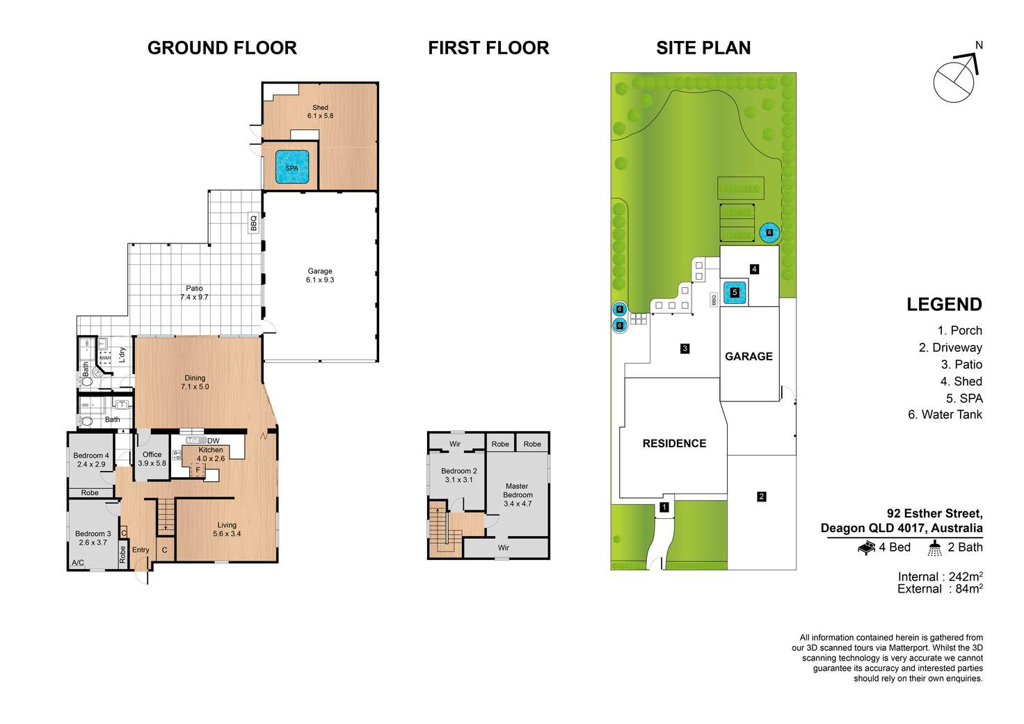 Floorplan of Homely house listing, 92 Esther Street, Deagon QLD 4017