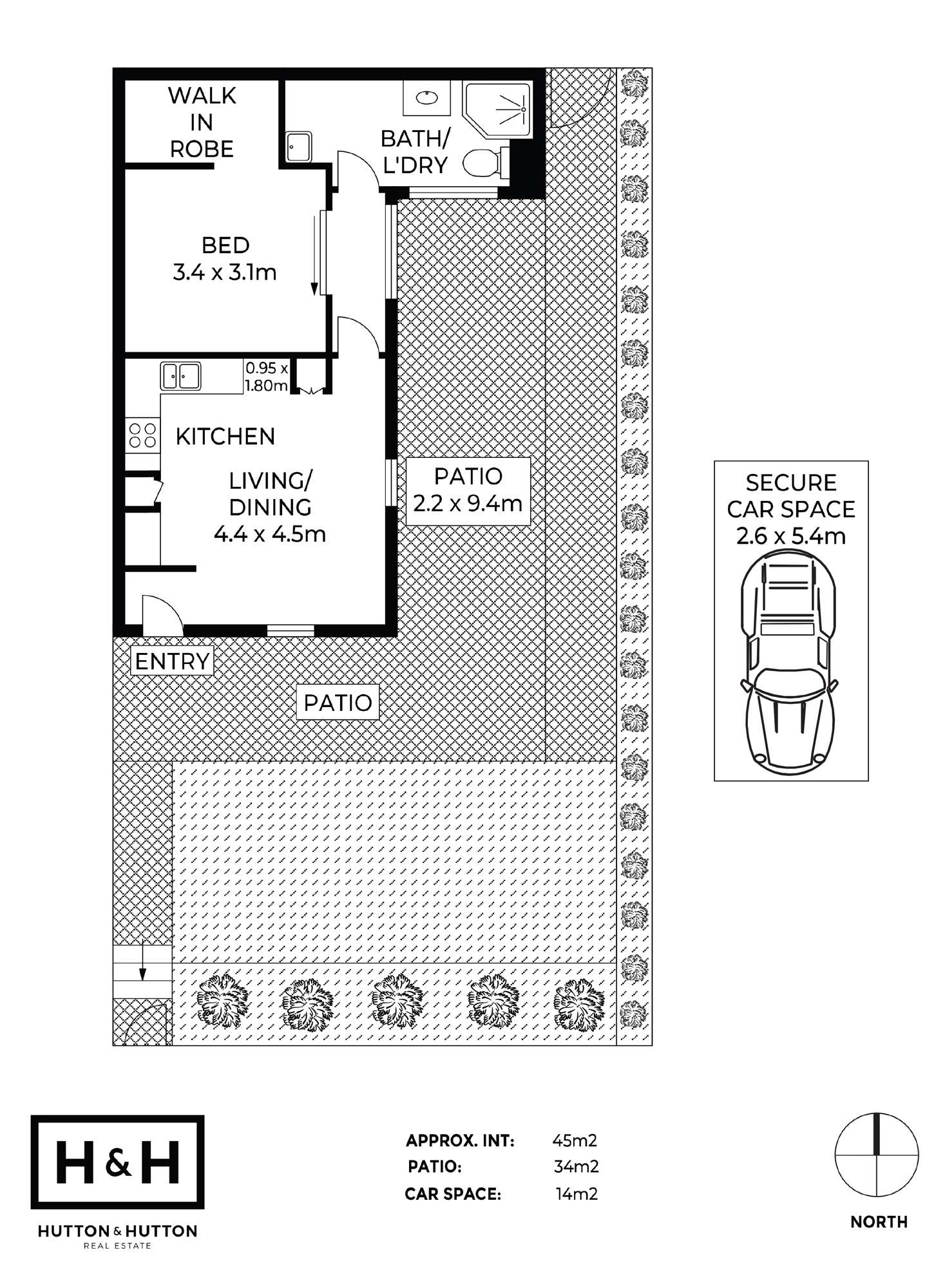Floorplan of Homely apartment listing, 3/16 Lyon Street, Moorooka QLD 4105