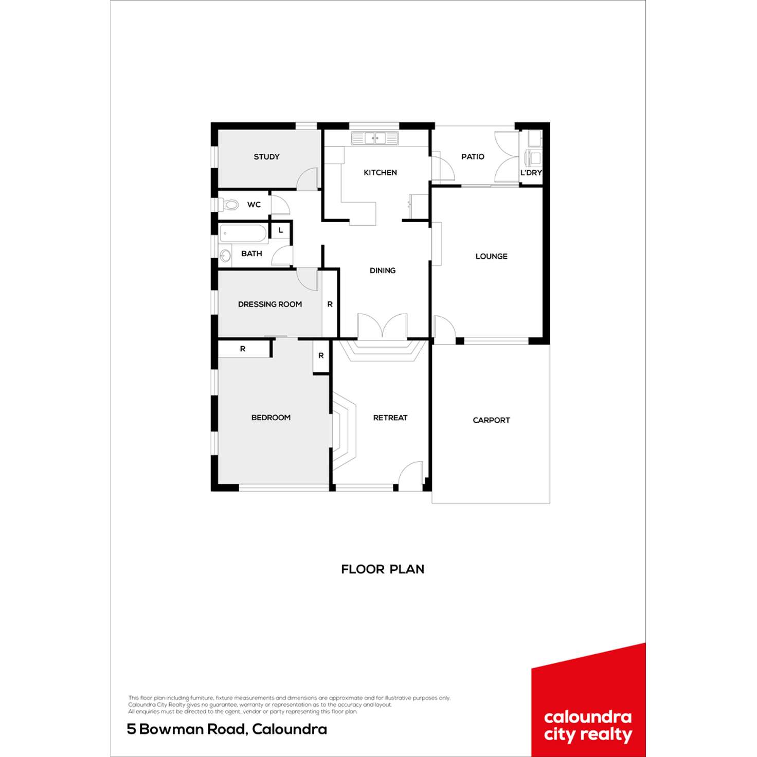 Floorplan of Homely house listing, 5 Bowman Road, Caloundra QLD 4551
