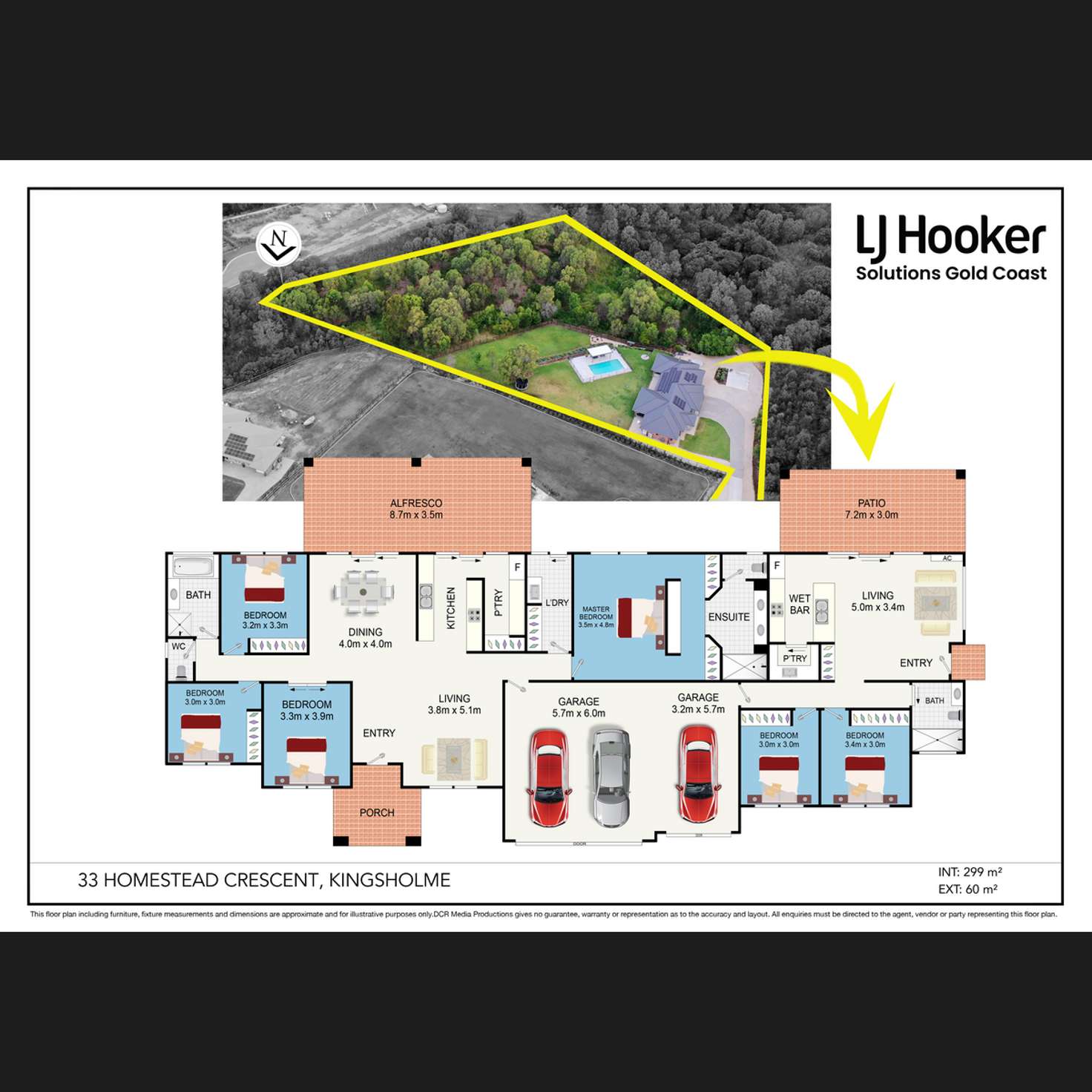 Floorplan of Homely house listing, 33 Homestead Crescent, Kingsholme QLD 4208