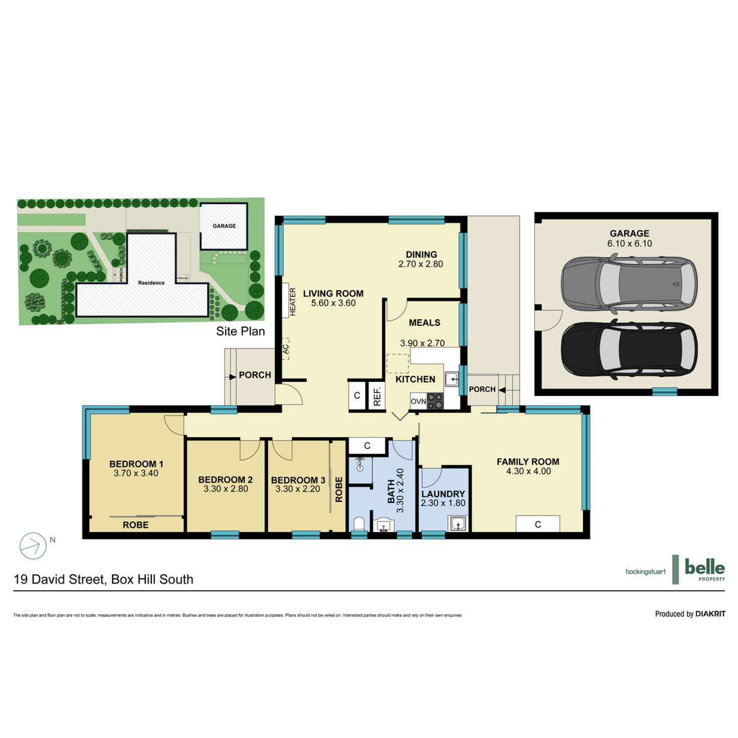 Floorplan of Homely house listing, 19 David Street, Box Hill South VIC 3128