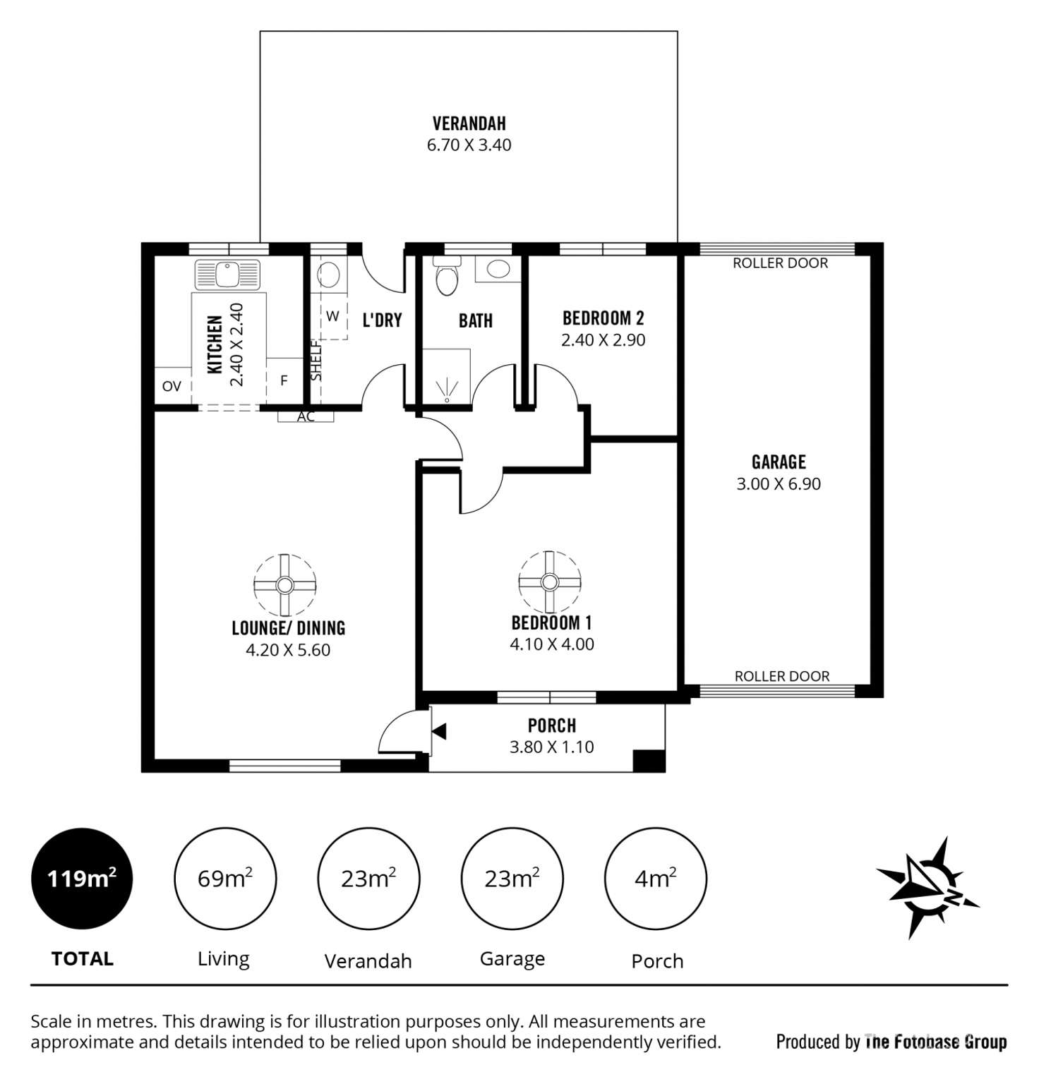 Floorplan of Homely house listing, 2/4-6 Pridmore Avenue, Mclaren Vale SA 5171