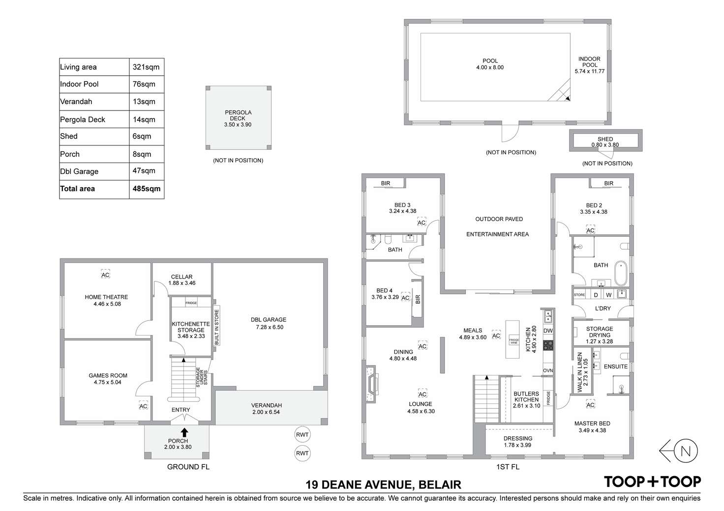 Floorplan of Homely house listing, 19 Deane Avenue, Belair SA 5052