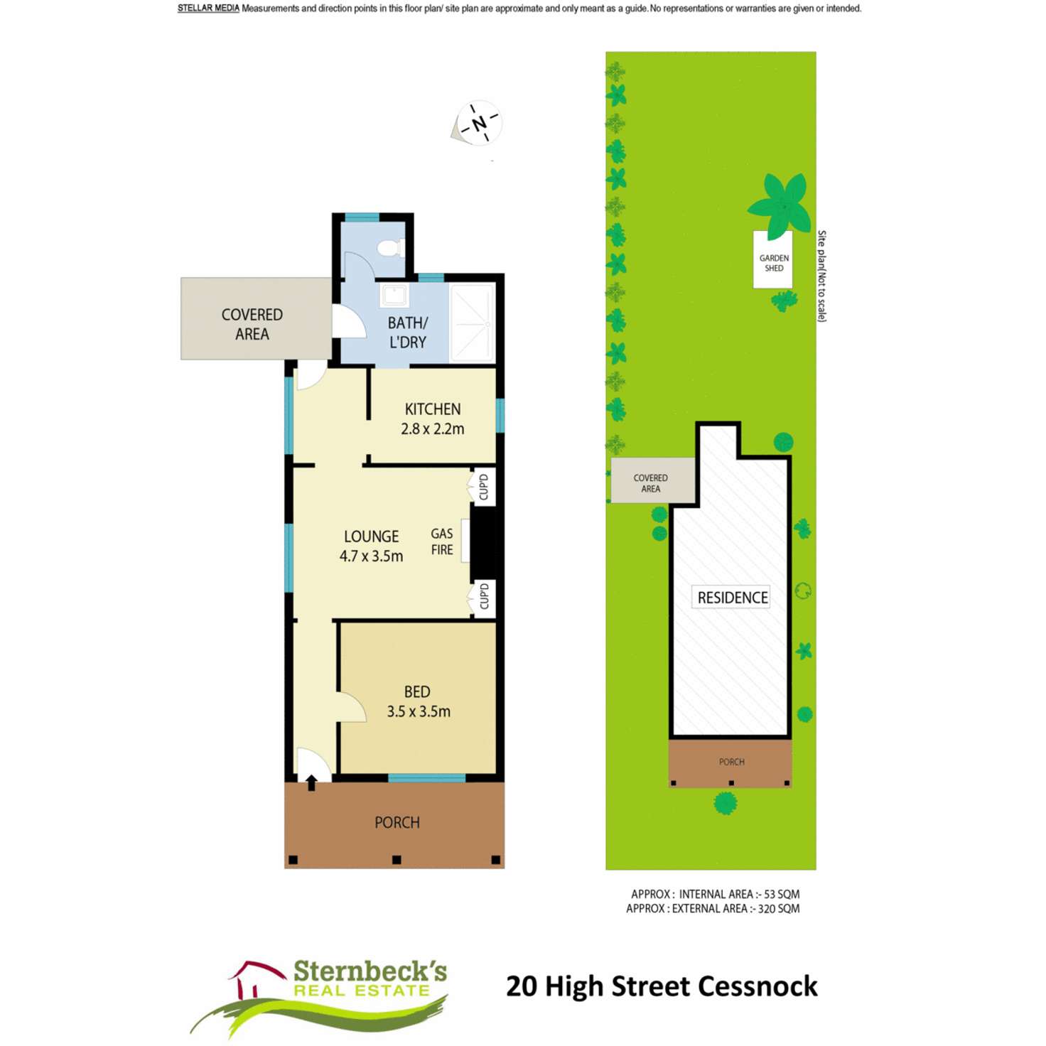 Floorplan of Homely house listing, 20 High Street, Cessnock NSW 2325