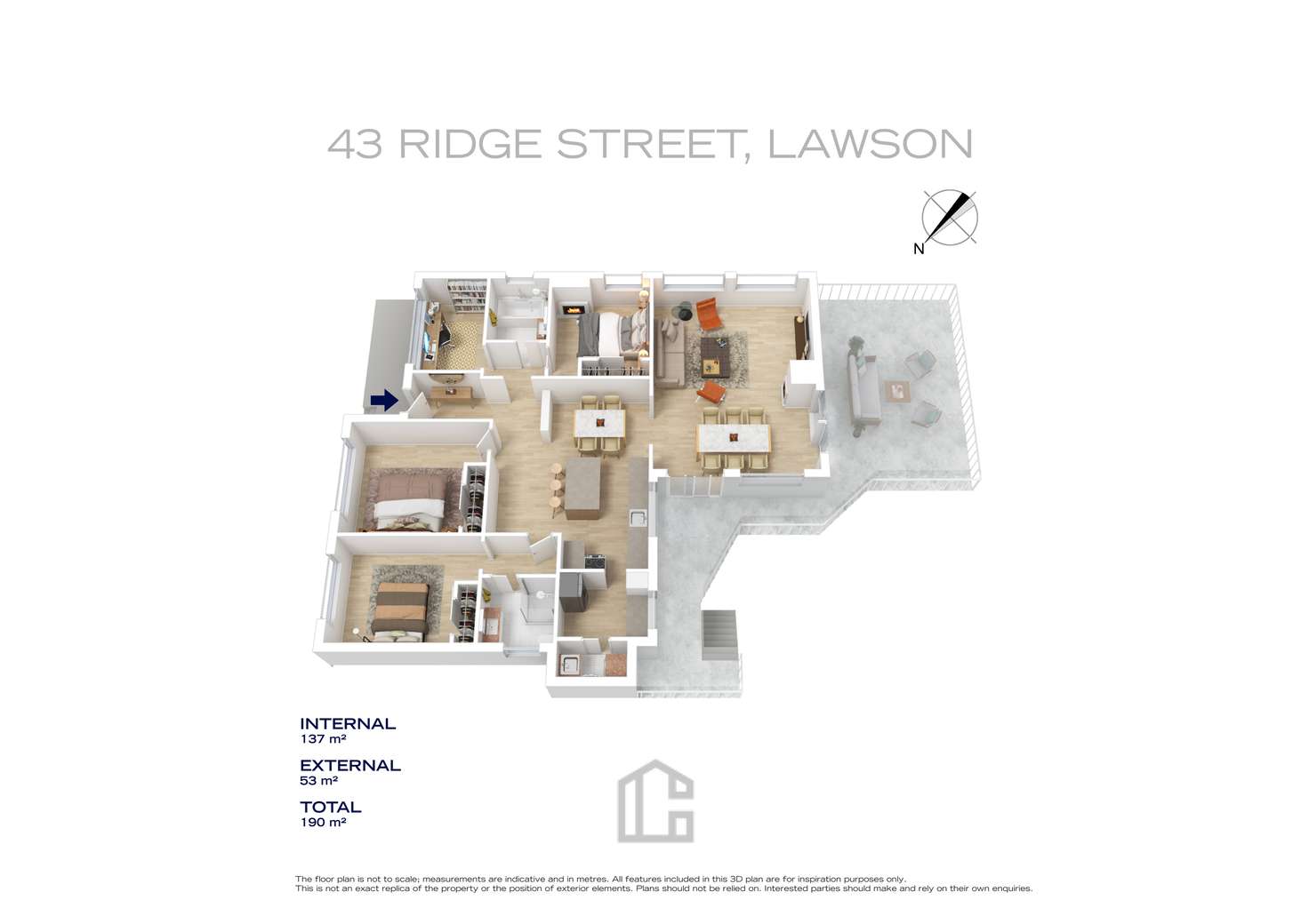 Floorplan of Homely house listing, 43 Ridge Street, Lawson NSW 2783