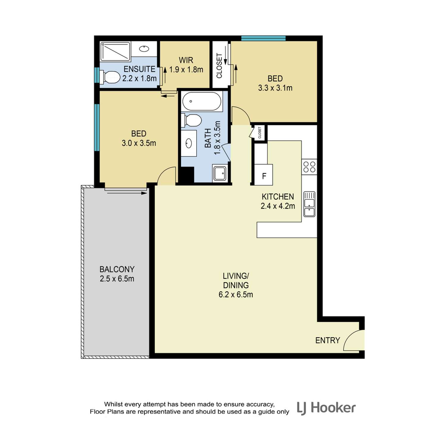 Floorplan of Homely unit listing, 46/52 Latham Street, Chermside QLD 4032