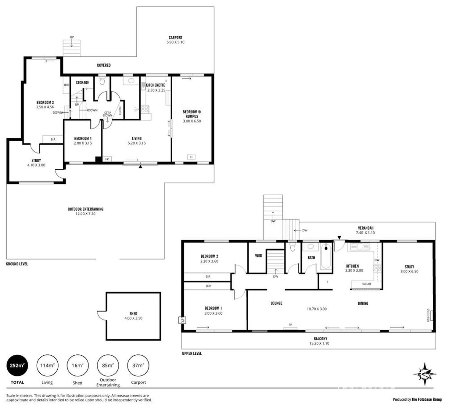 Floorplan of Homely house listing, 15 Compass Drive, Seaford SA 5169