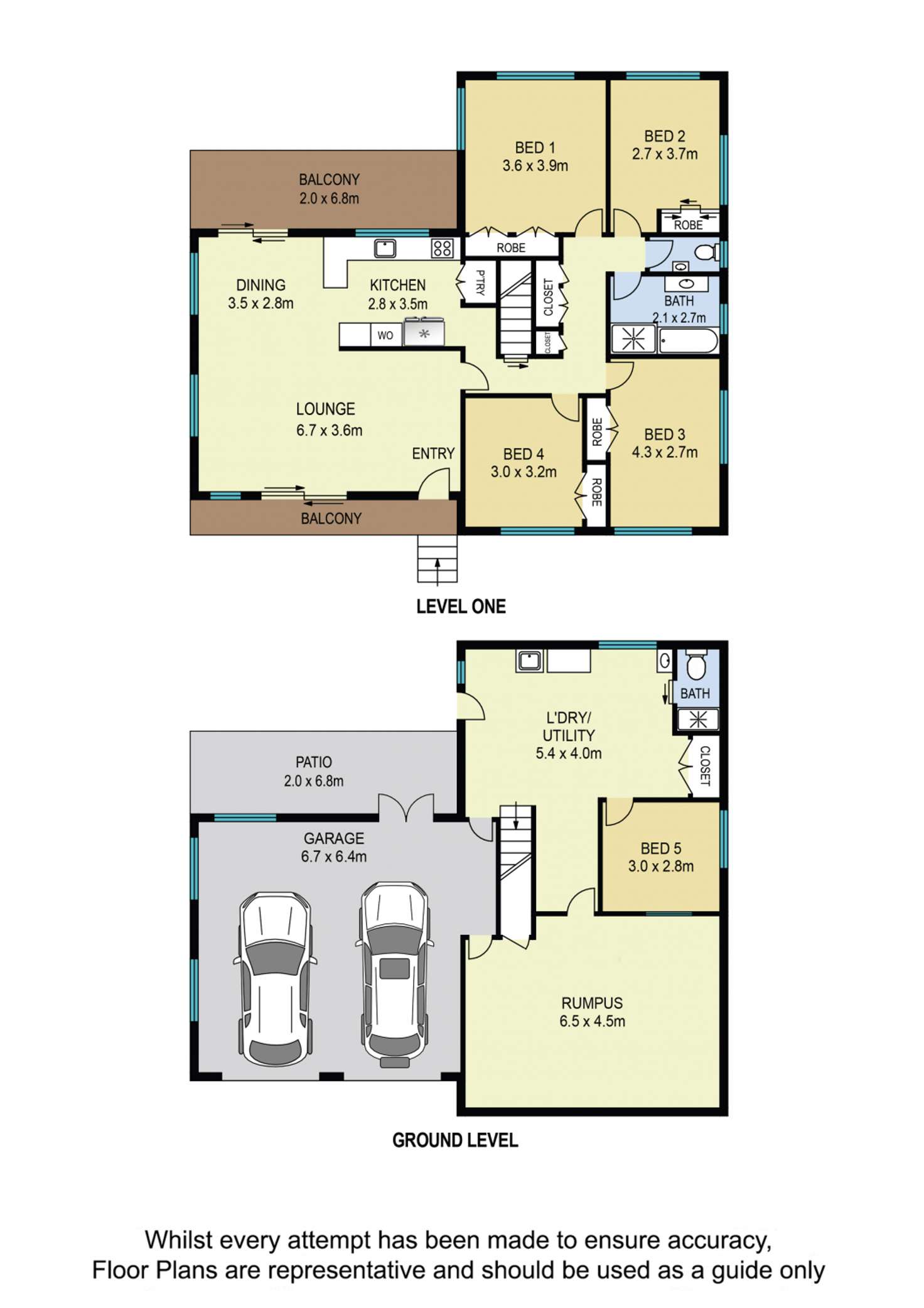 Floorplan of Homely house listing, 5 Kitching Street, Chapel Hill QLD 4069