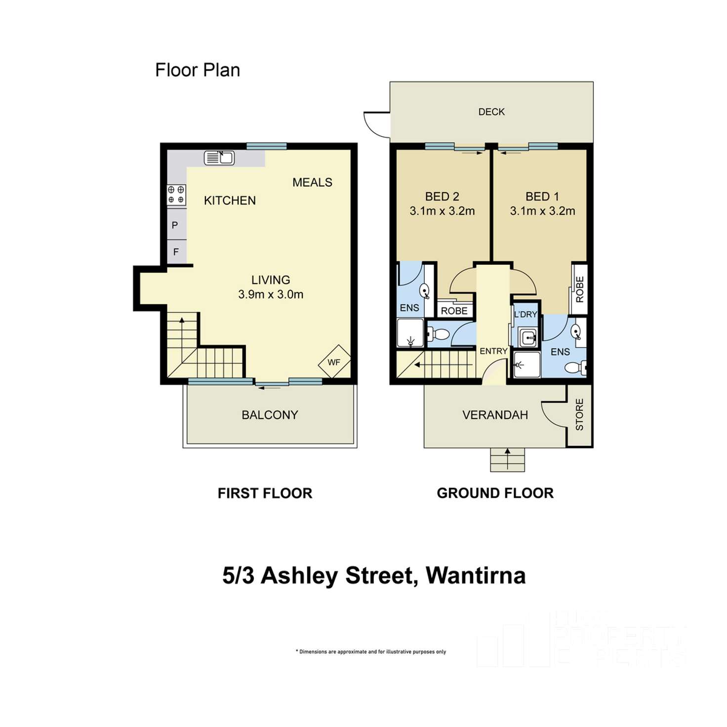 Floorplan of Homely unit listing, 5/3 Ashley Street, Wantirna VIC 3152