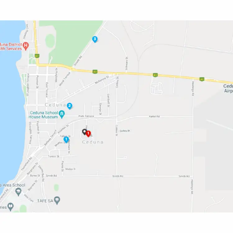Floorplan of Homely land listing, 14 Chandler Crescent, Ceduna SA 5690