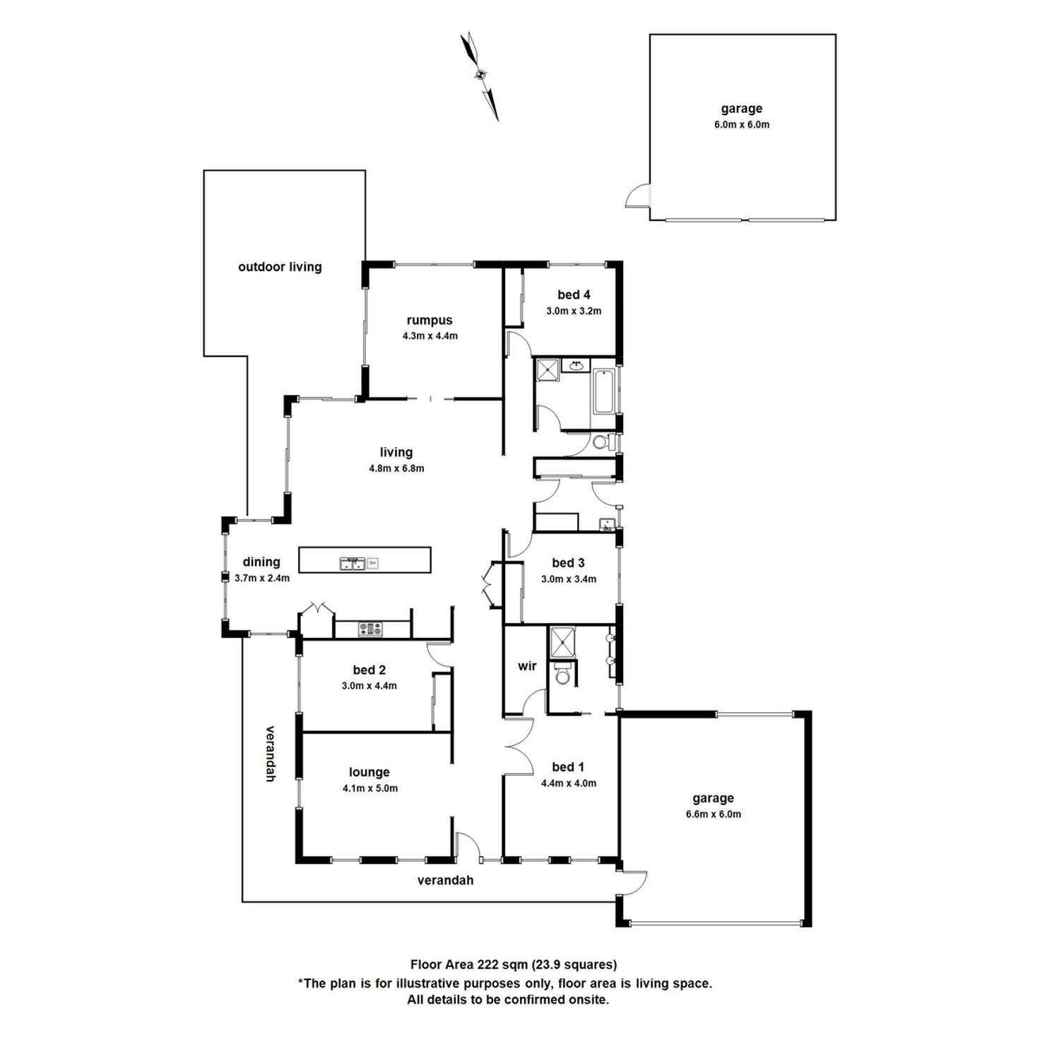 Floorplan of Homely house listing, 12 Gembrook Park Road, Gembrook VIC 3783