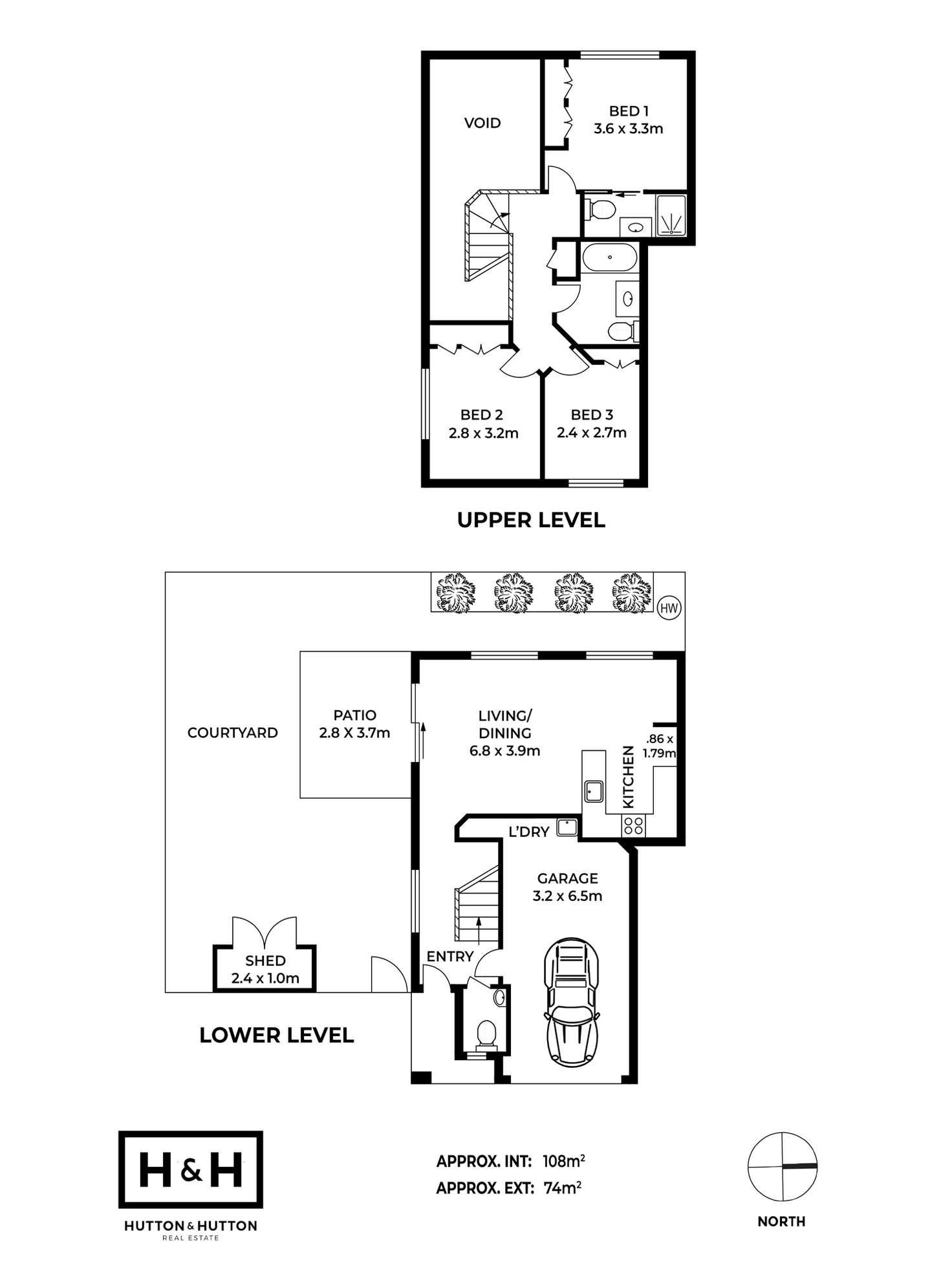 Floorplan of Homely townhouse listing, 8/33 Chaucer Street, Moorooka QLD 4105