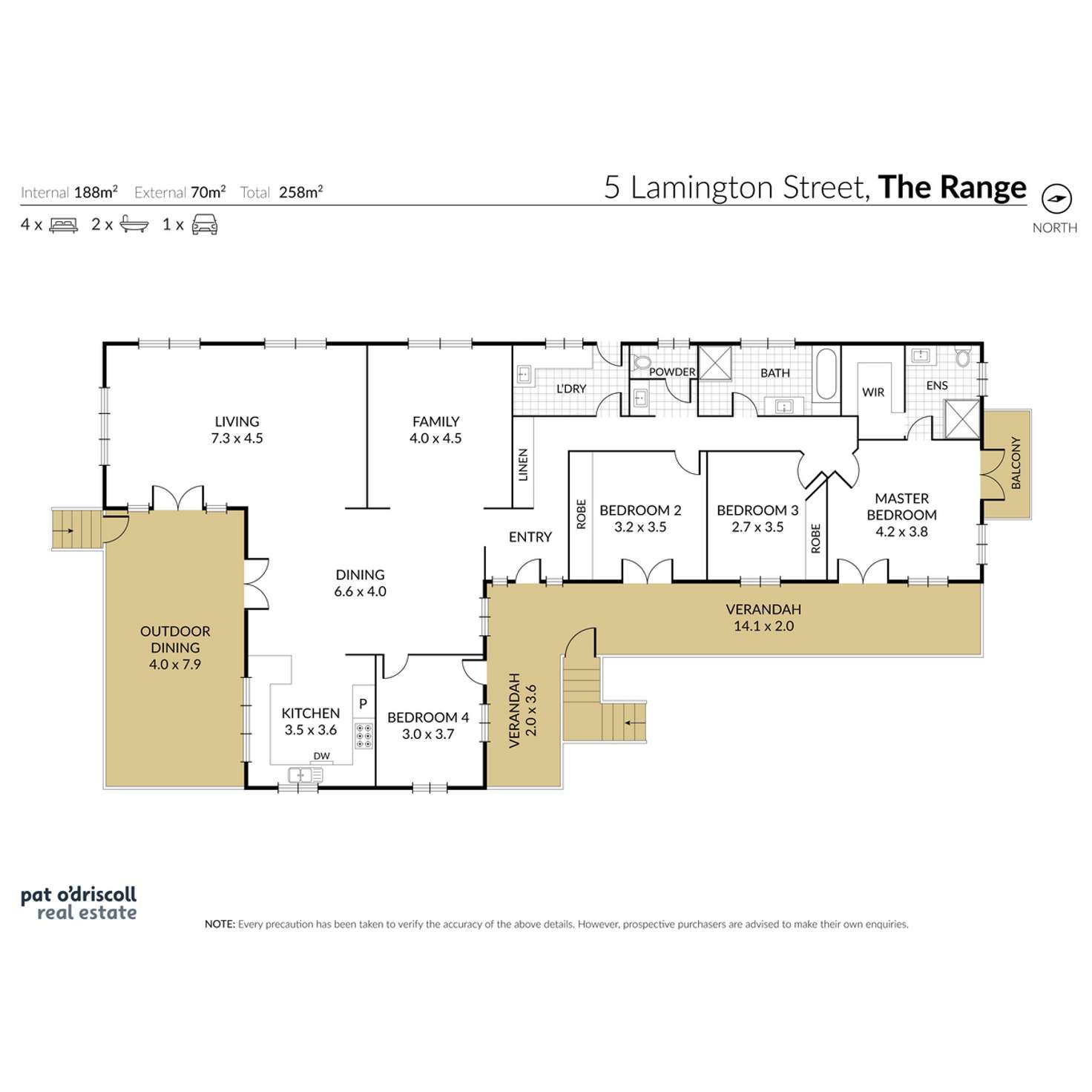 Floorplan of Homely house listing, 5 Lamington Street, The Range QLD 4700