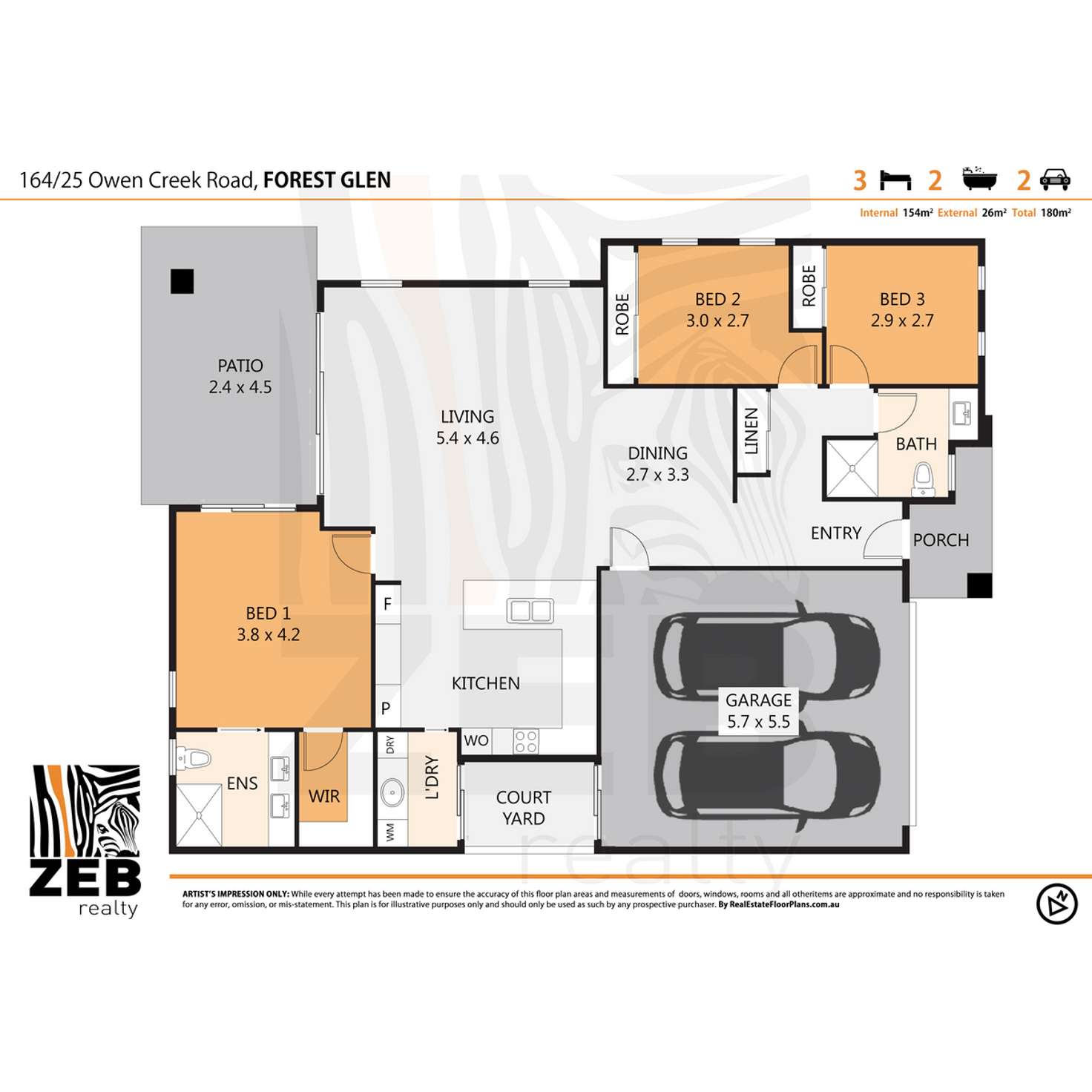 Floorplan of Homely house listing, 111/125 Owen Creek Road, Forest Glen QLD 4556