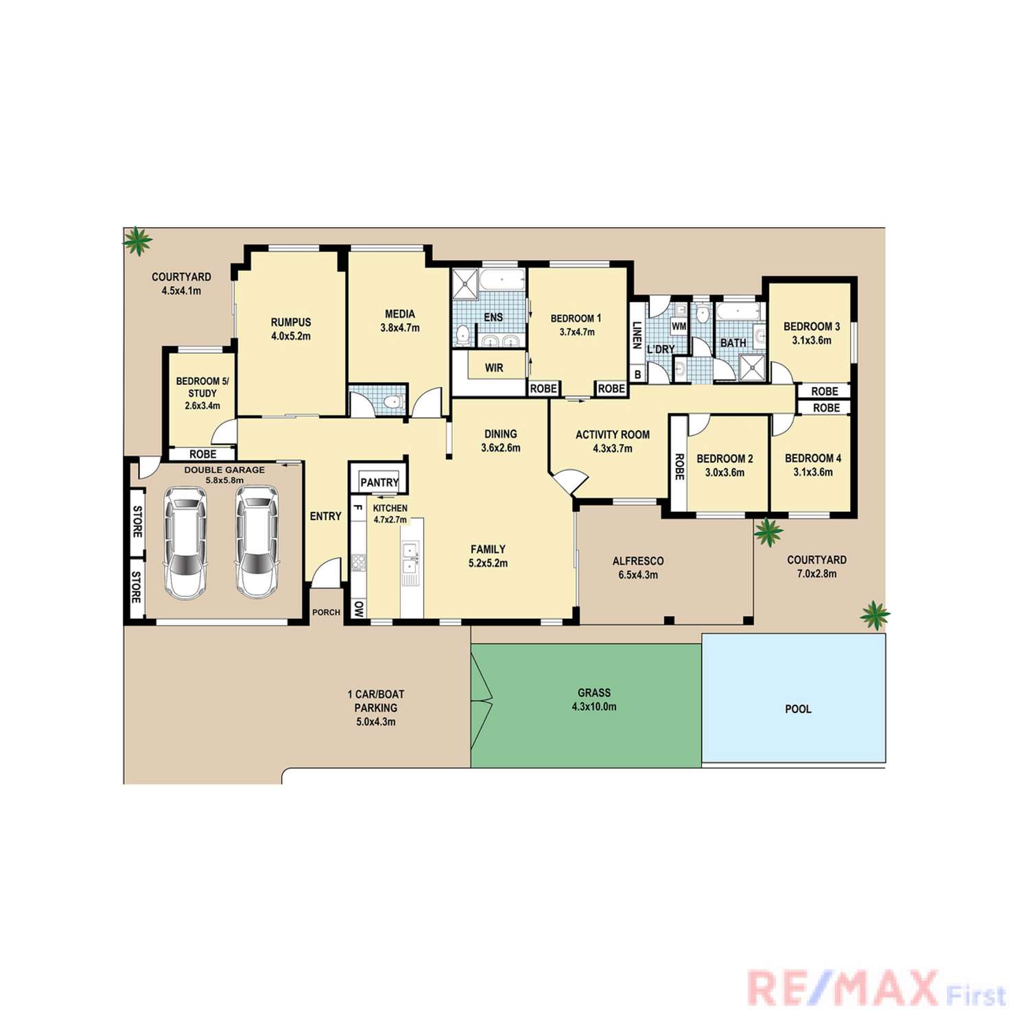 Floorplan of Homely house listing, 10 Tea Tree Court, Little Mountain QLD 4551