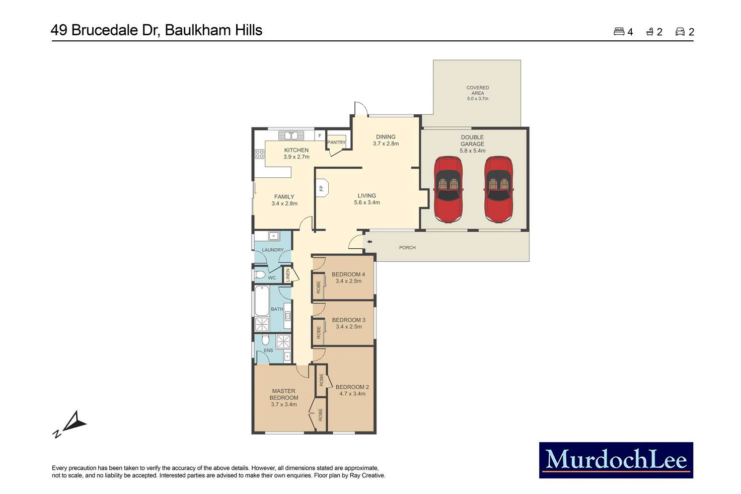 Floorplan of Homely house listing, 49 Brucedale Drive, Baulkham Hills NSW 2153
