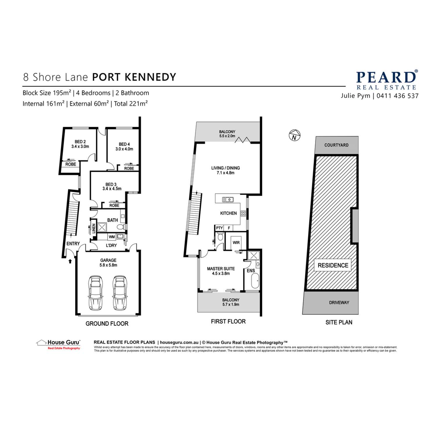 Floorplan of Homely house listing, 8 Shore Lane, Port Kennedy WA 6172