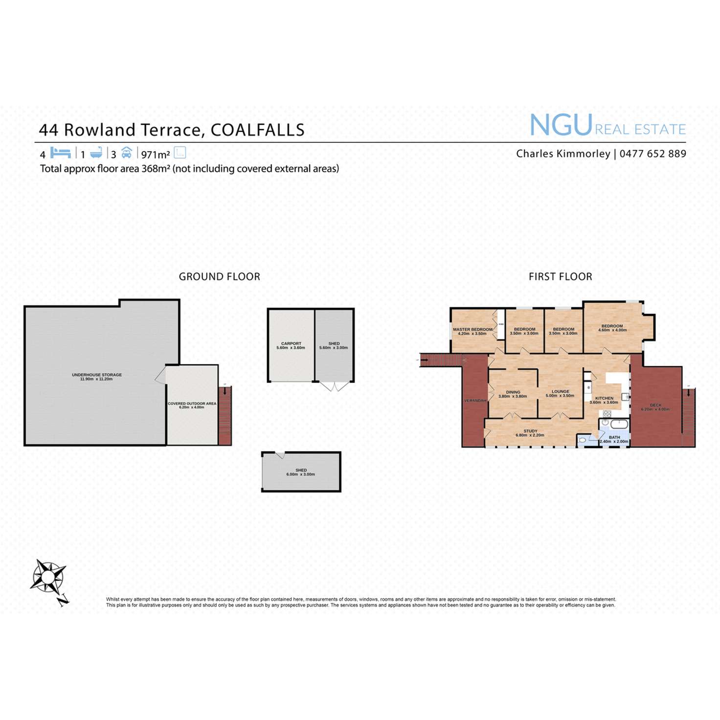 Floorplan of Homely house listing, 44 Rowland Terrace, Coalfalls QLD 4305