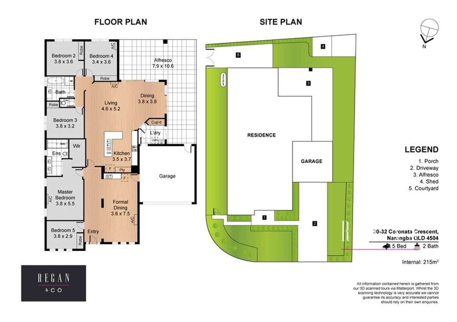 Floorplan of Homely house listing, 30-32 Coronata Crescent, Narangba QLD 4504