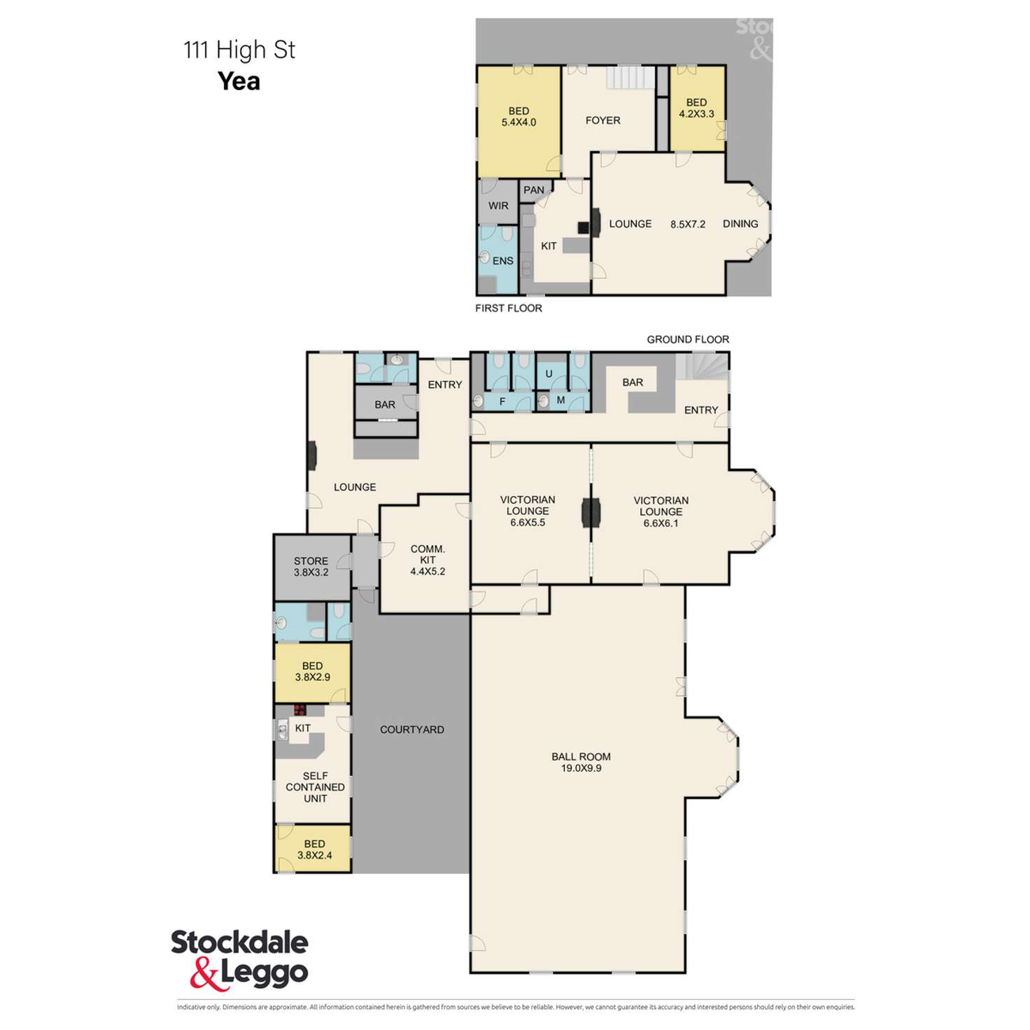 Floorplan of Homely house listing, 111 - 115 High Street, Yea VIC 3717