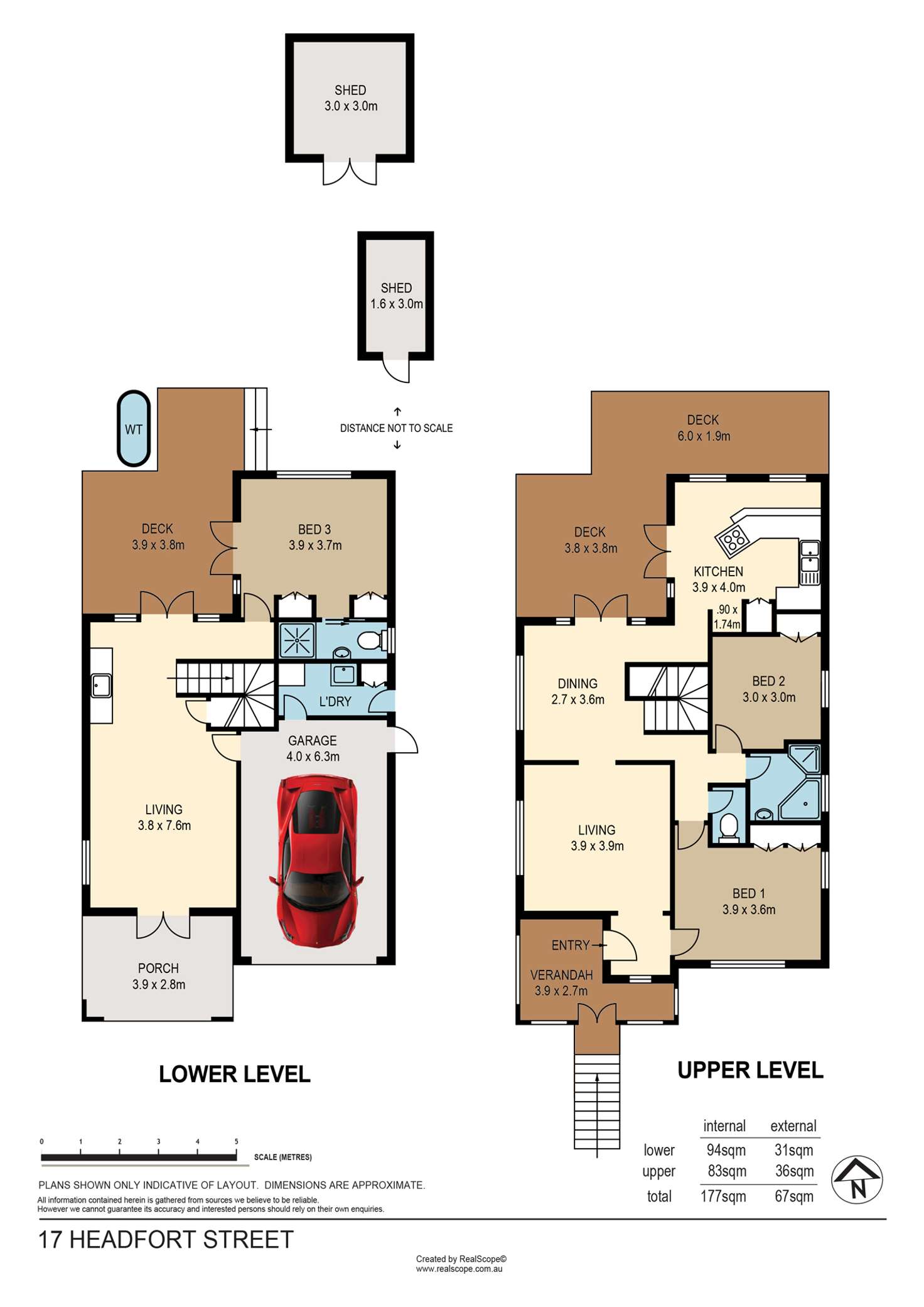 Floorplan of Homely house listing, 17 Headfort Street, Greenslopes QLD 4120